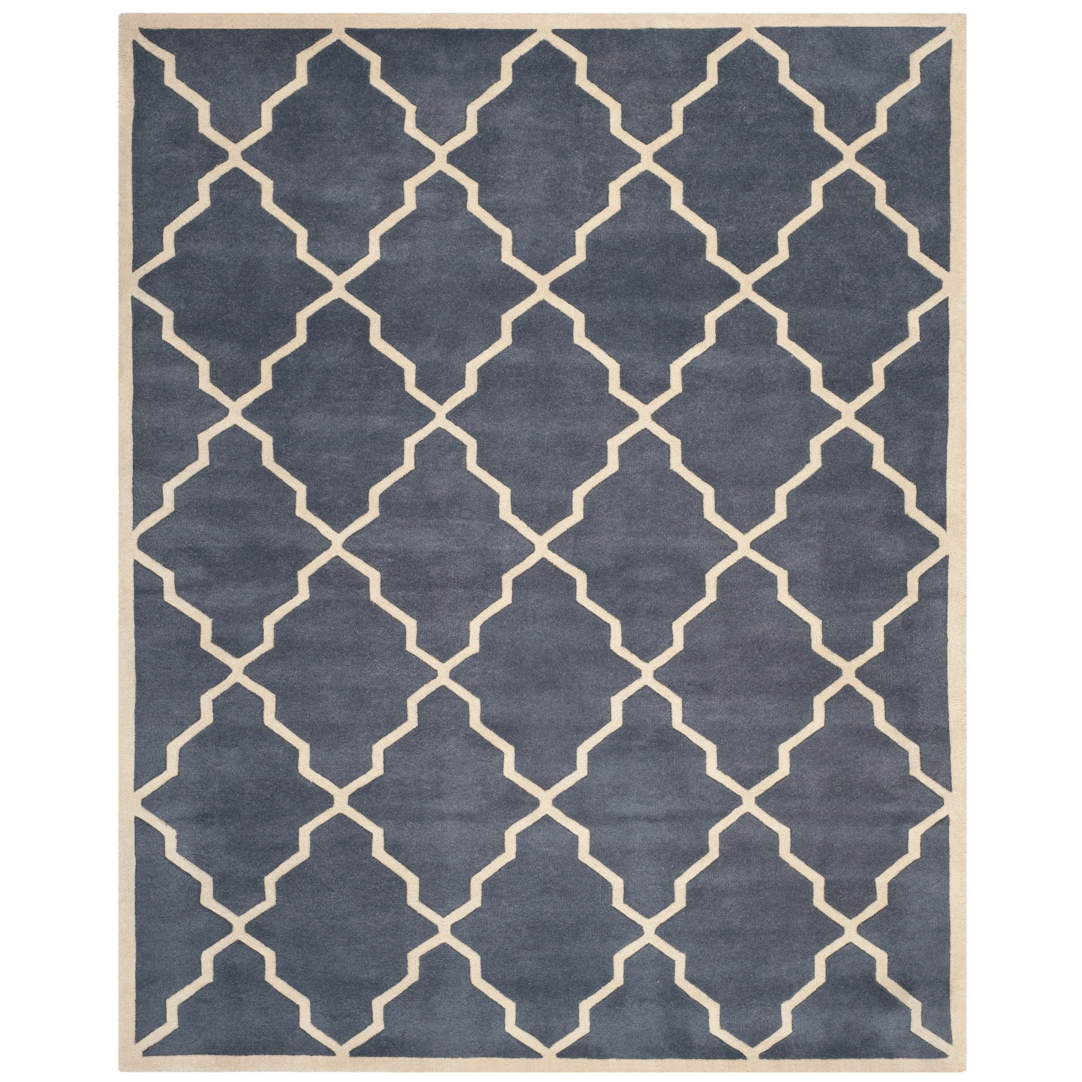SAFAVIEH Handmade Chatham Nhuong Modern Moroccan Wool Rug