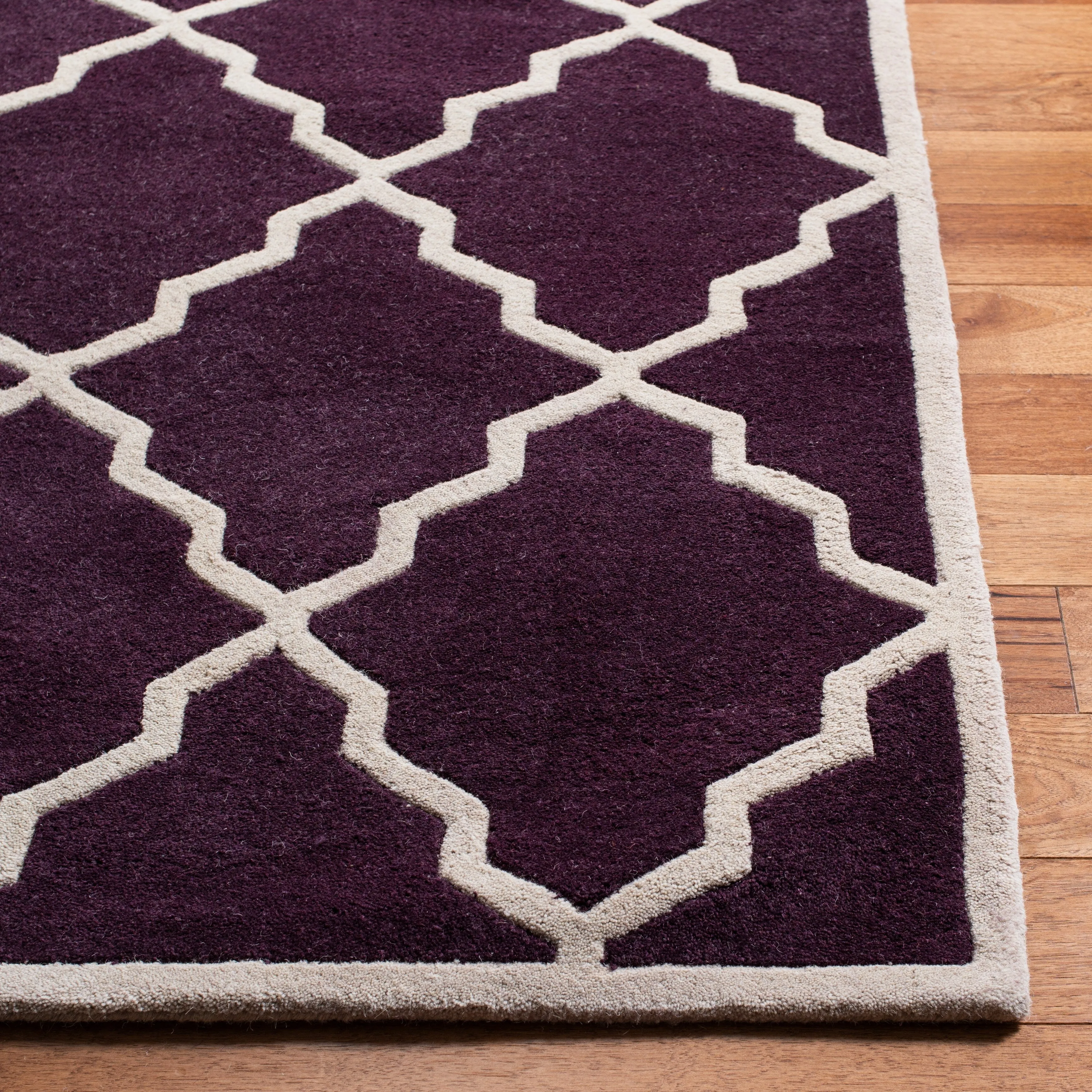 SAFAVIEH Handmade Chatham Nhuong Modern Moroccan Wool Rug