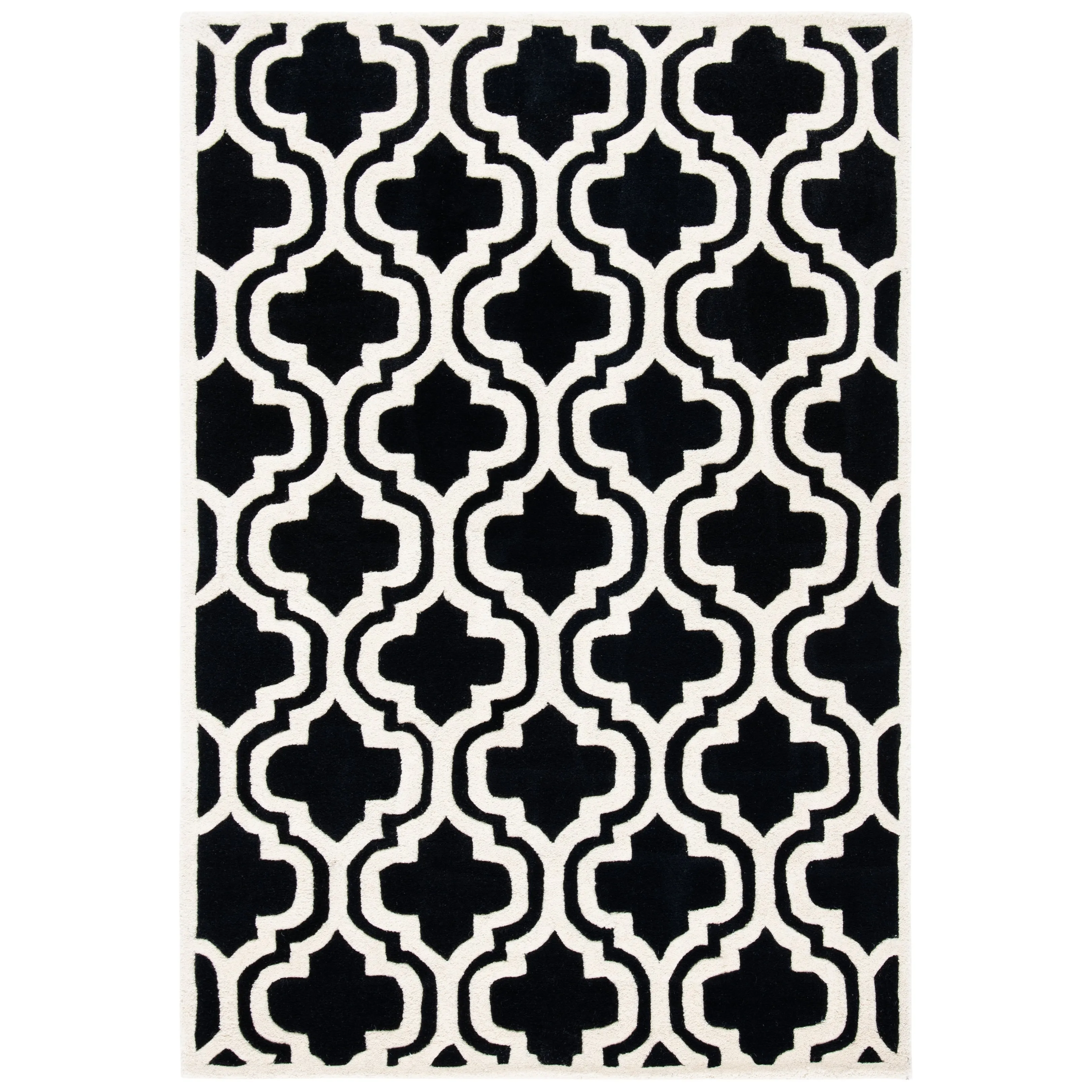 SAFAVIEH Handmade Chatham Sieghilde Modern Moroccan Wool Rug