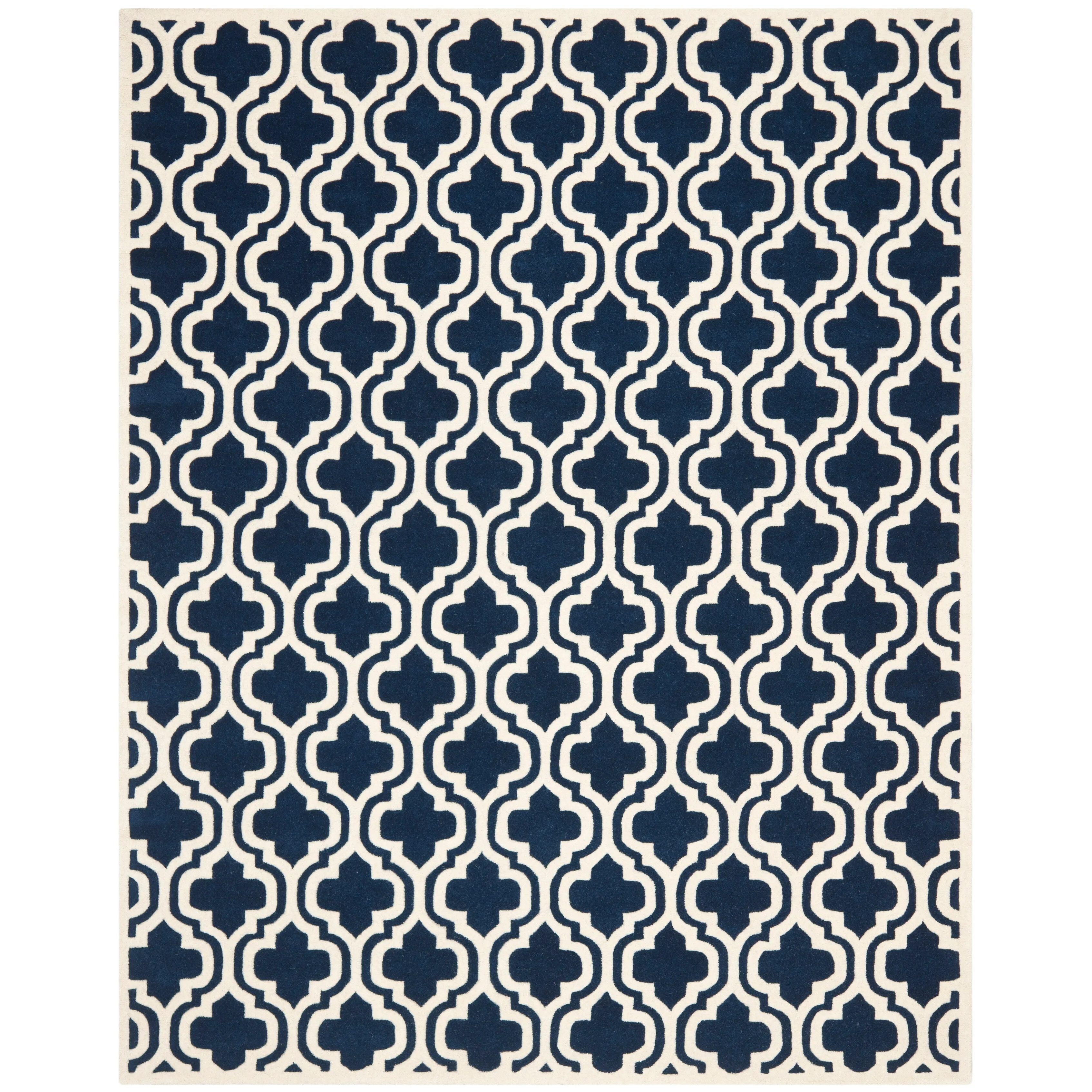 SAFAVIEH Handmade Chatham Sieghilde Modern Moroccan Wool Rug