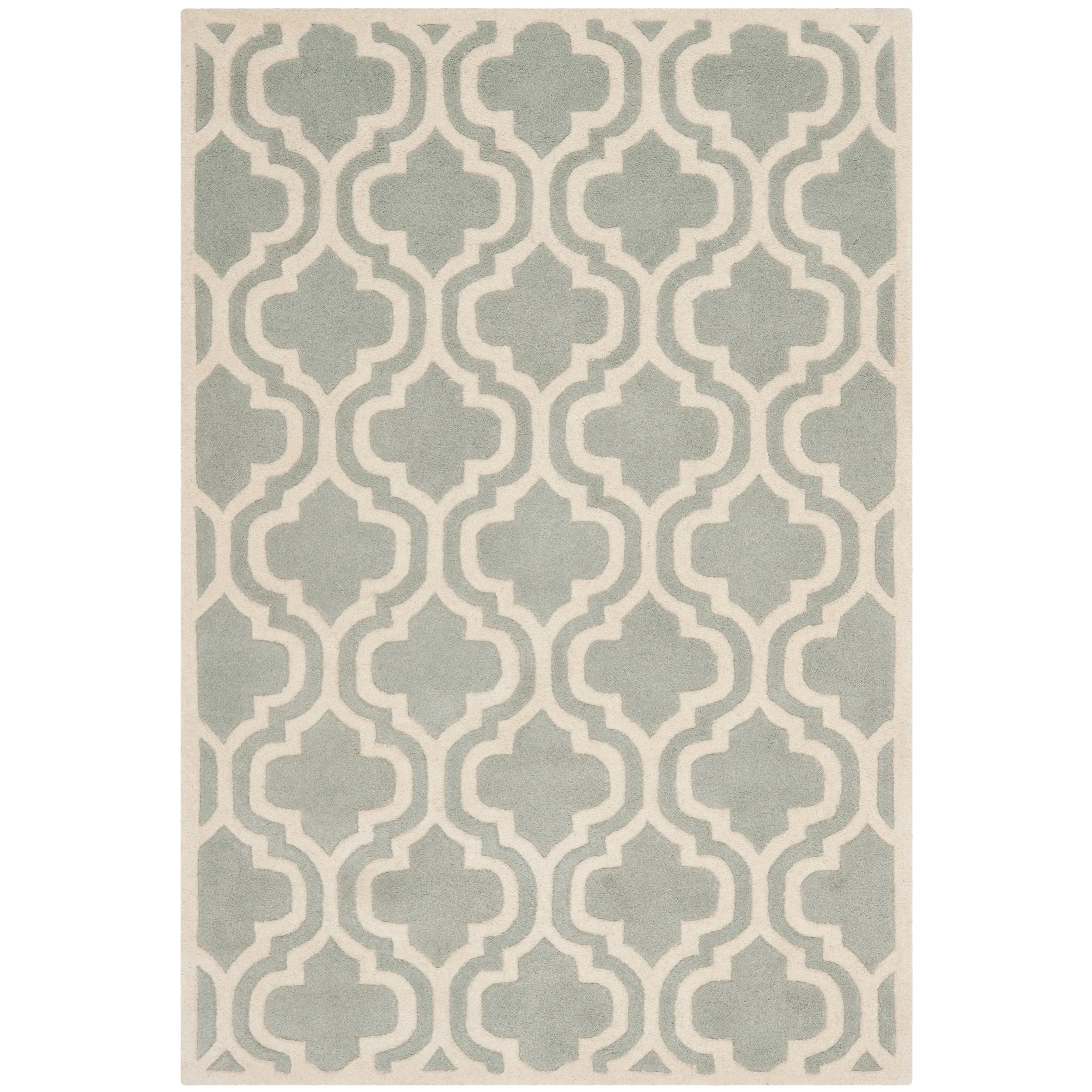 SAFAVIEH Handmade Chatham Sieghilde Modern Moroccan Wool Rug