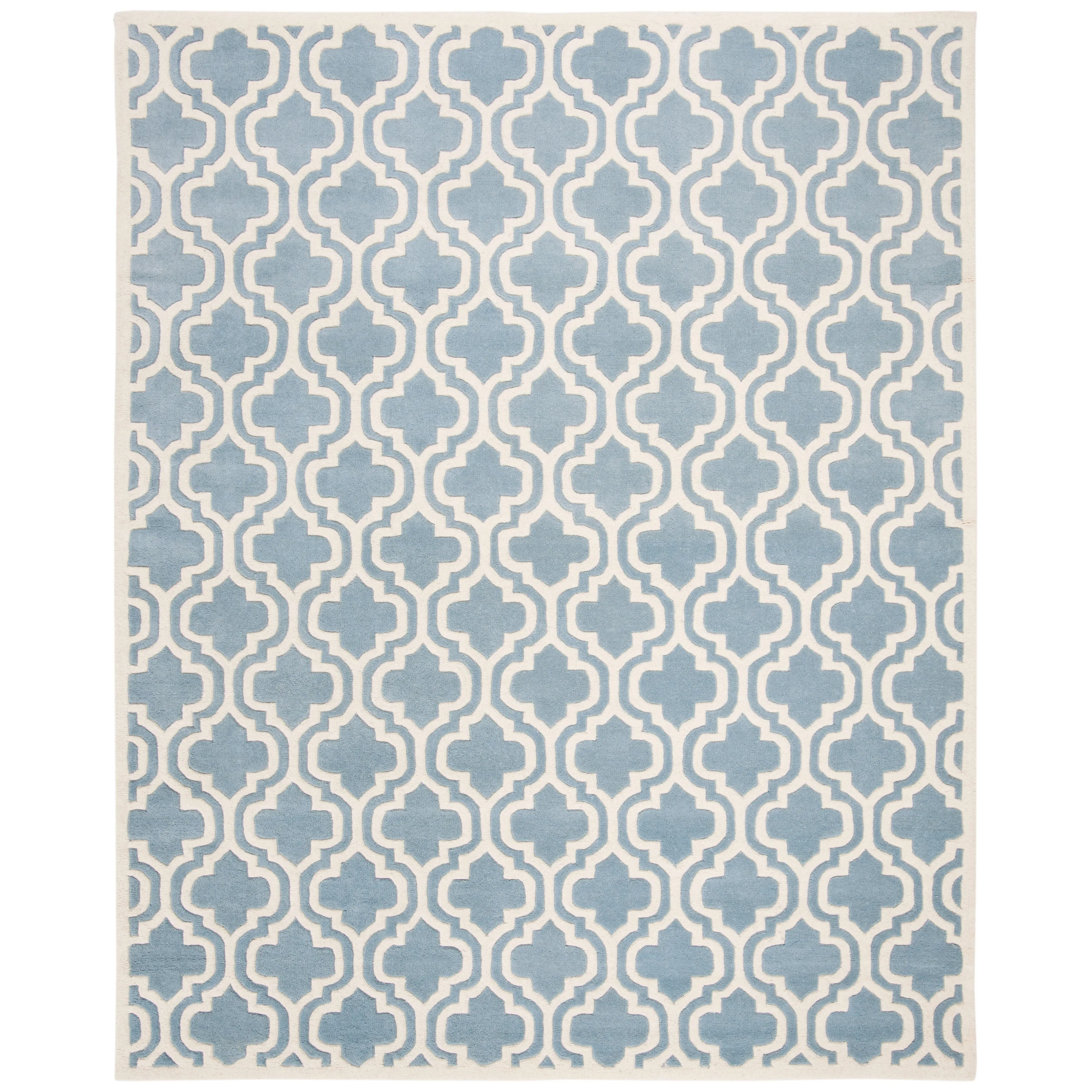 SAFAVIEH Handmade Chatham Sieghilde Modern Moroccan Wool Rug