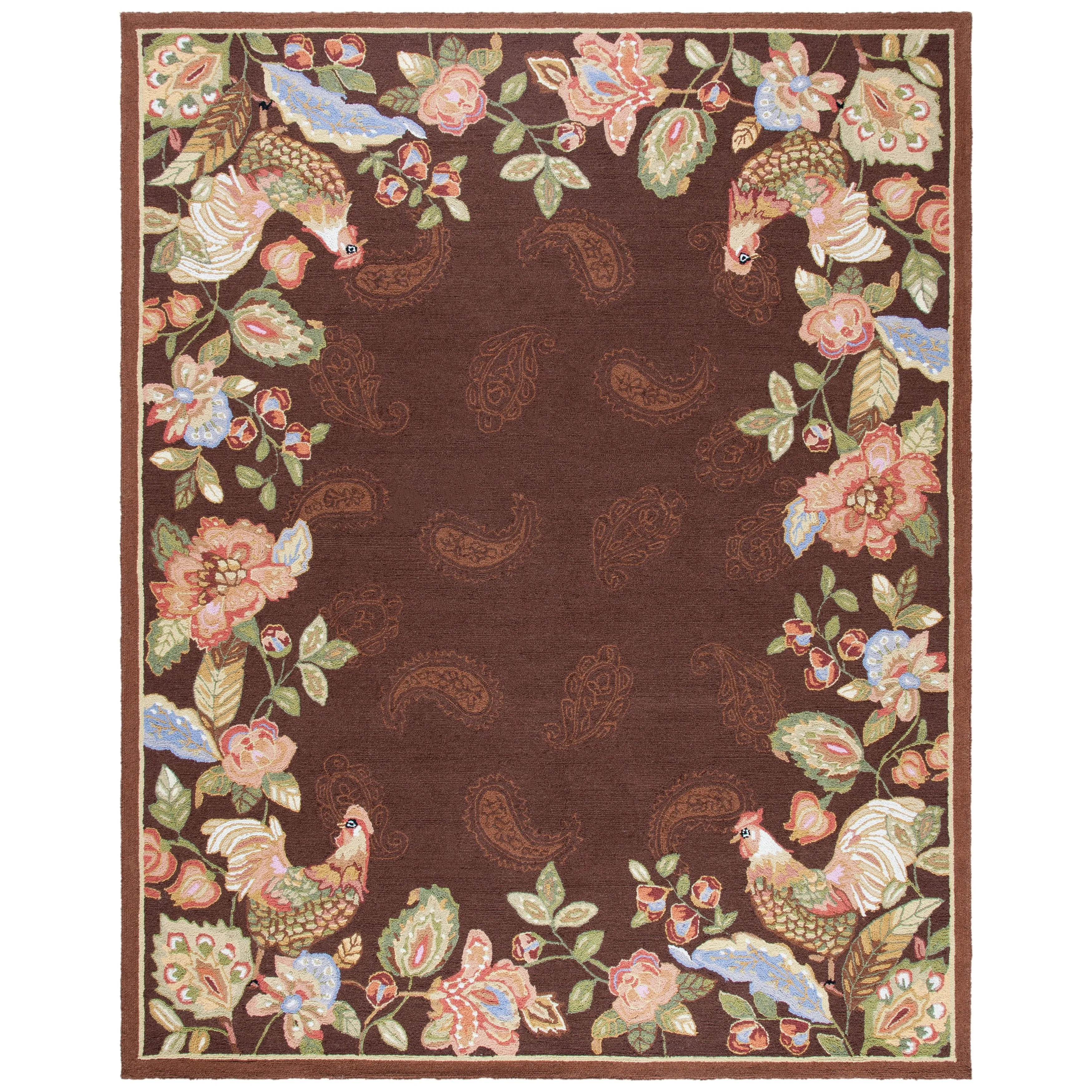 SAFAVIEH Handmade Chelsea Coby French Country Wool Rug