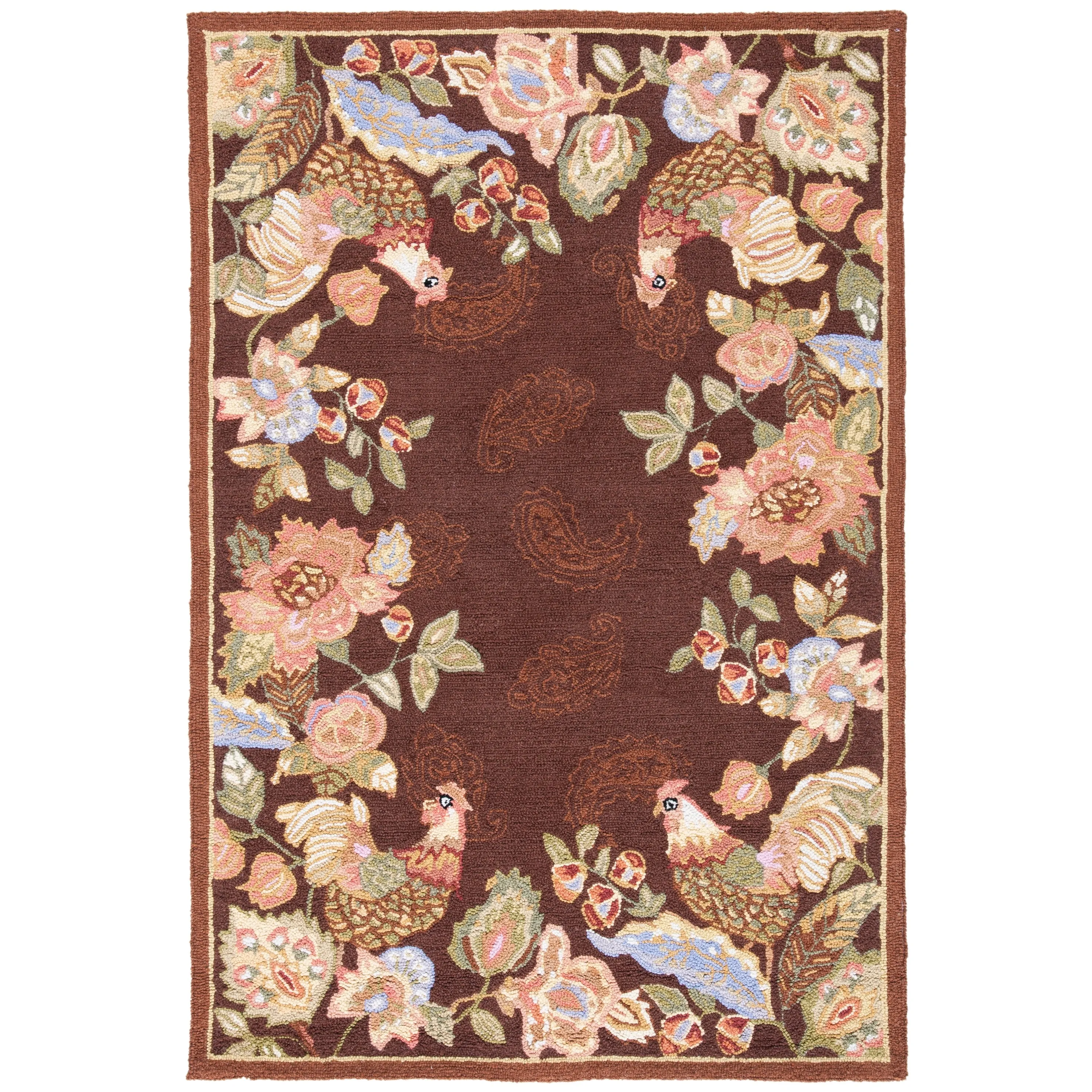 SAFAVIEH Handmade Chelsea Coby French Country Wool Rug