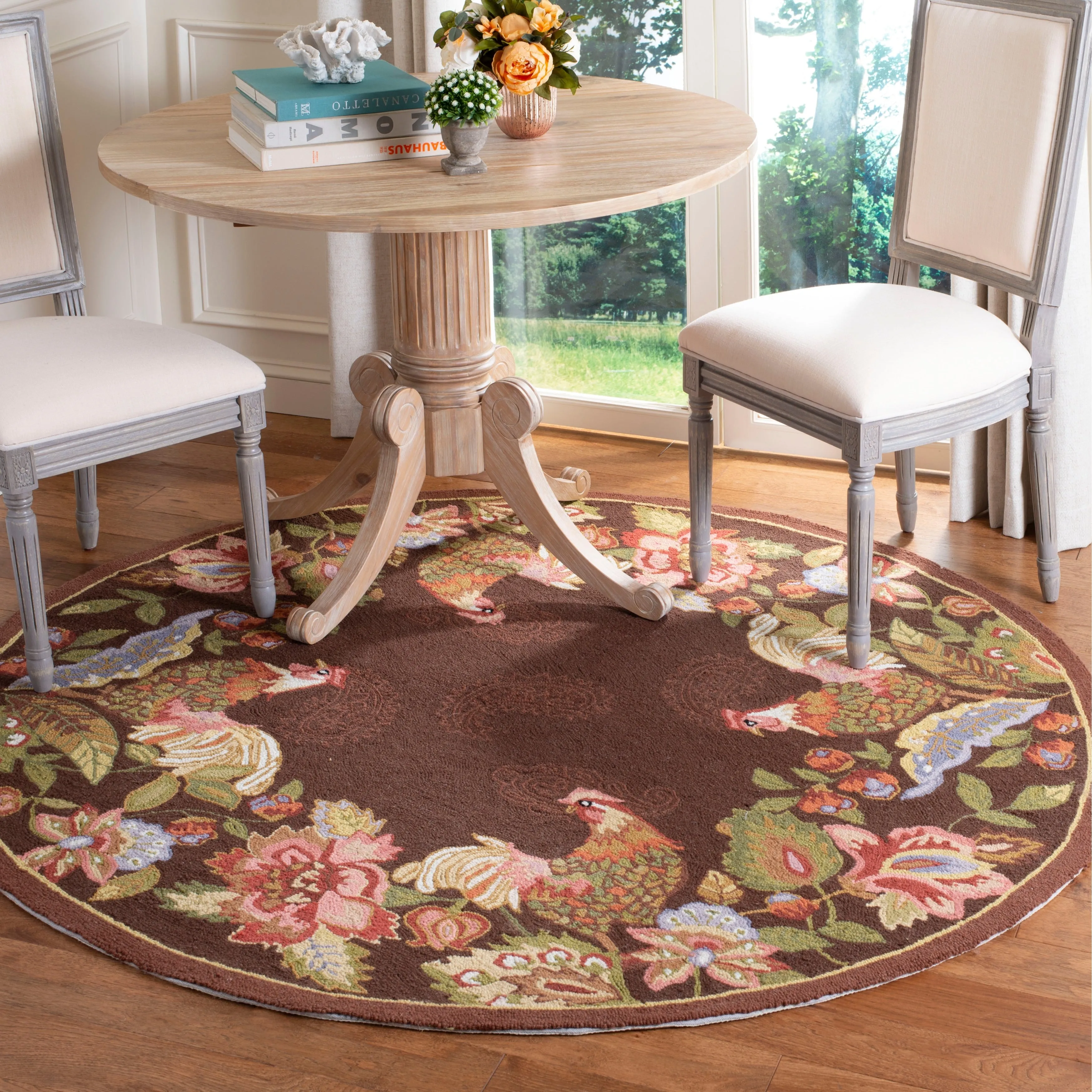 SAFAVIEH Handmade Chelsea Coby French Country Wool Rug