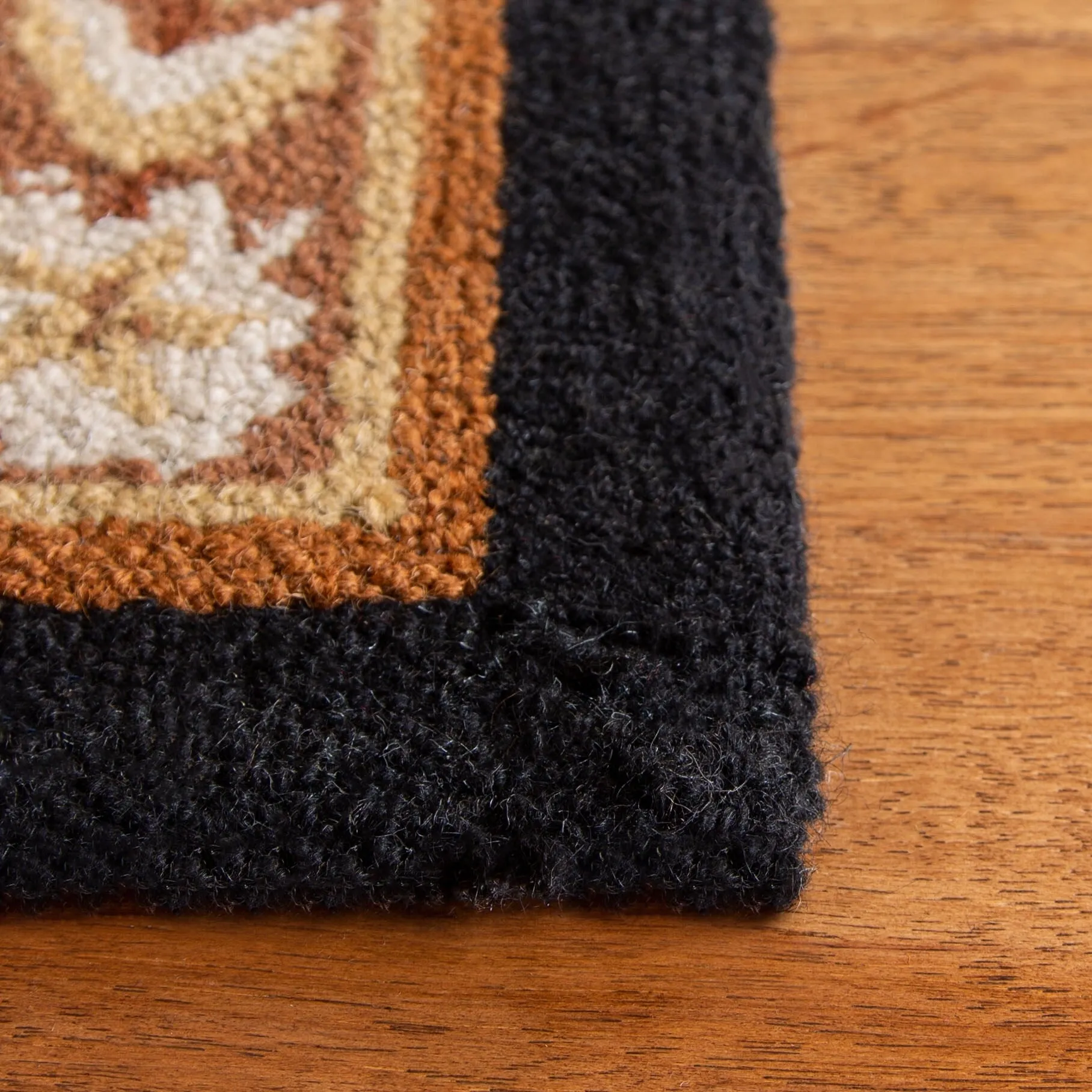 SAFAVIEH Handmade Chelsea Solar Garden Leopard French Country Wool Rug