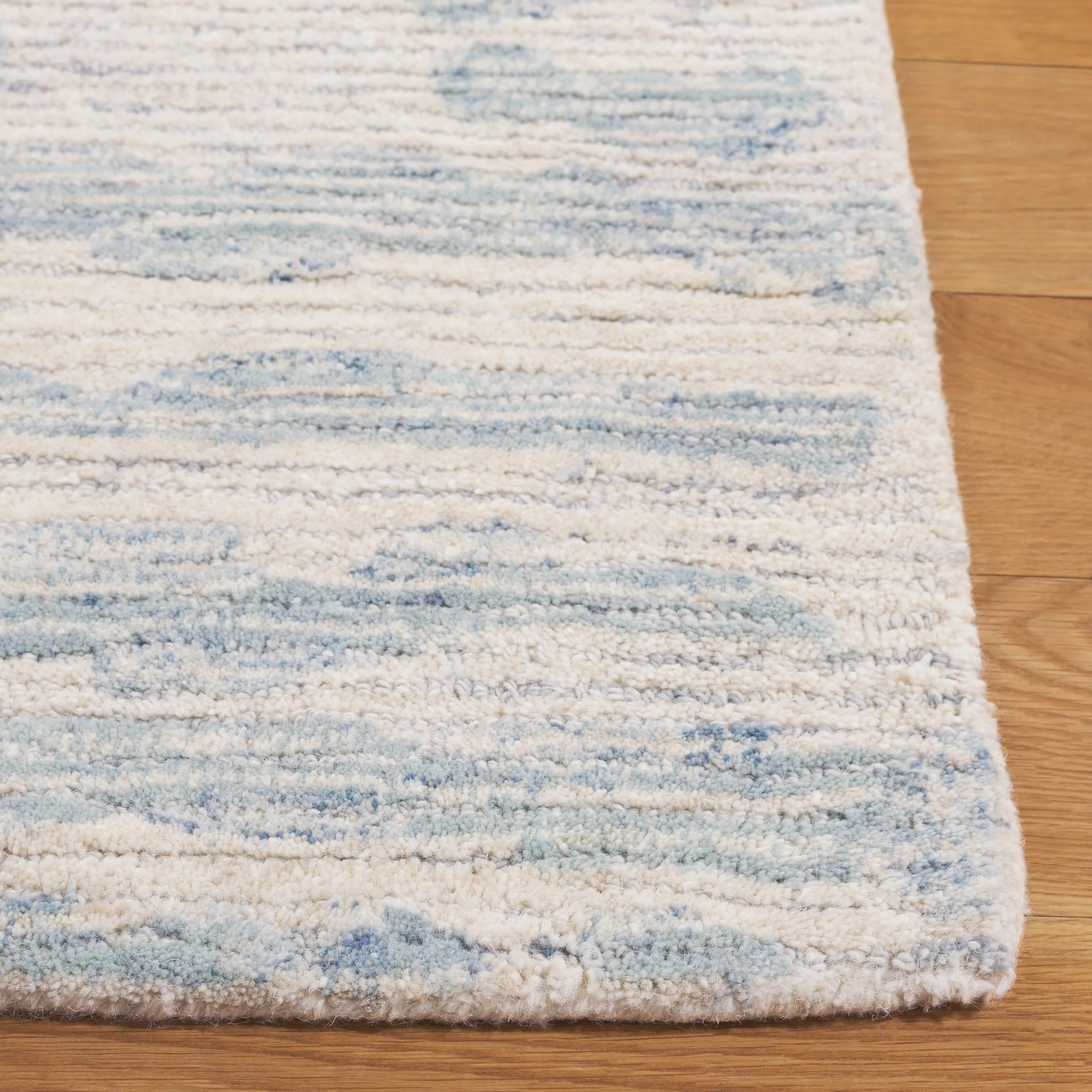 SAFAVIEH Handmade Ebony Anastasiya Modern & Contemporary Wool Rug