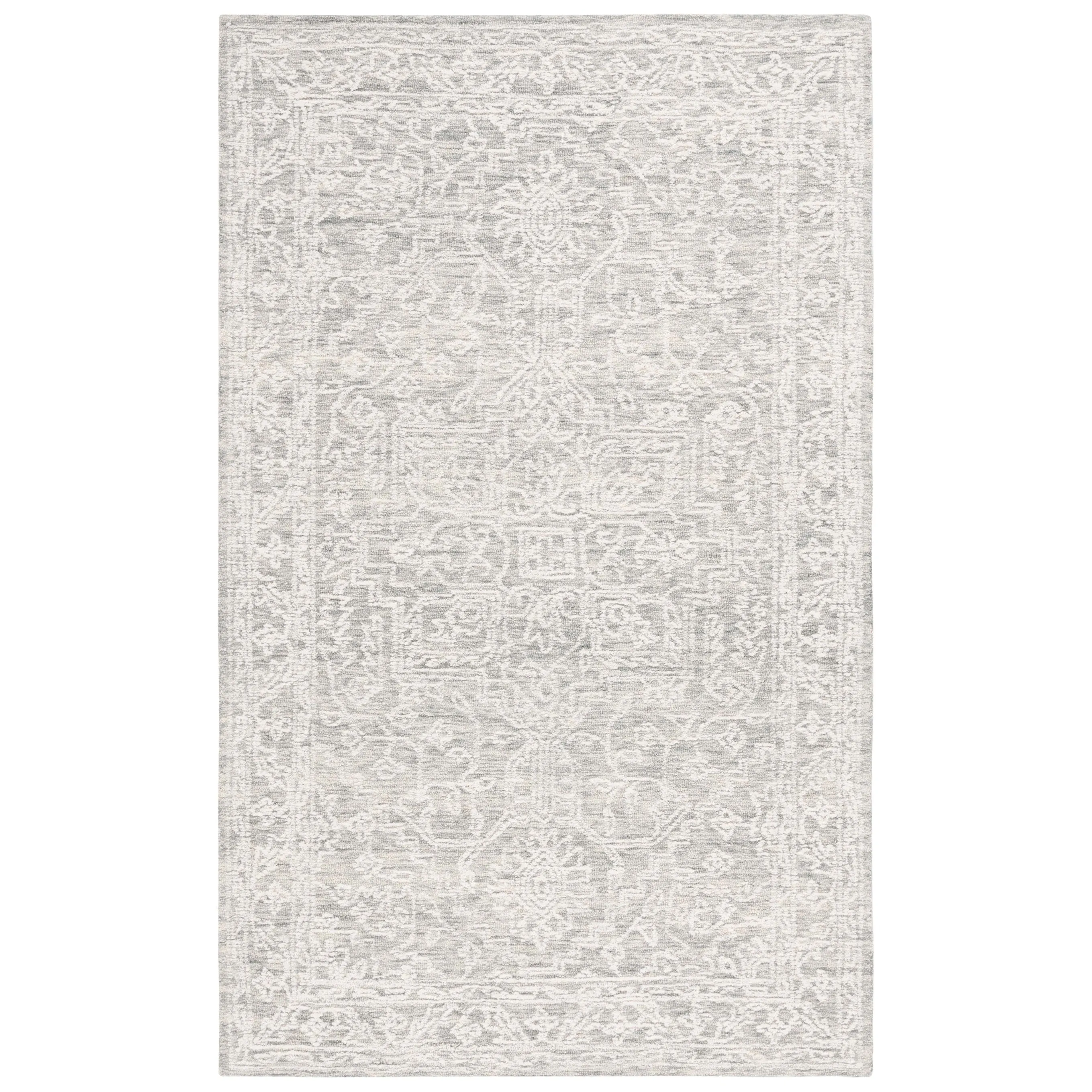 SAFAVIEH Handmade Ebony Carolin Modern Wool Rug
