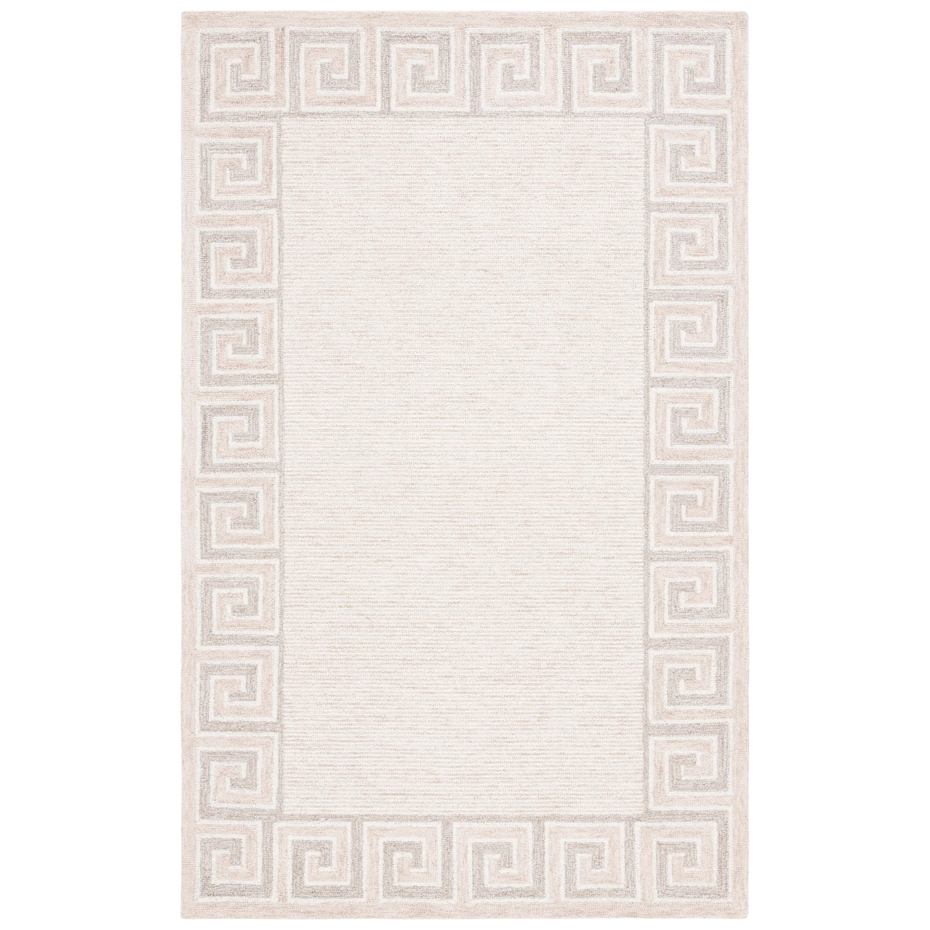 SAFAVIEH Handmade Ebony Ervehe Contemporary Wool Rug