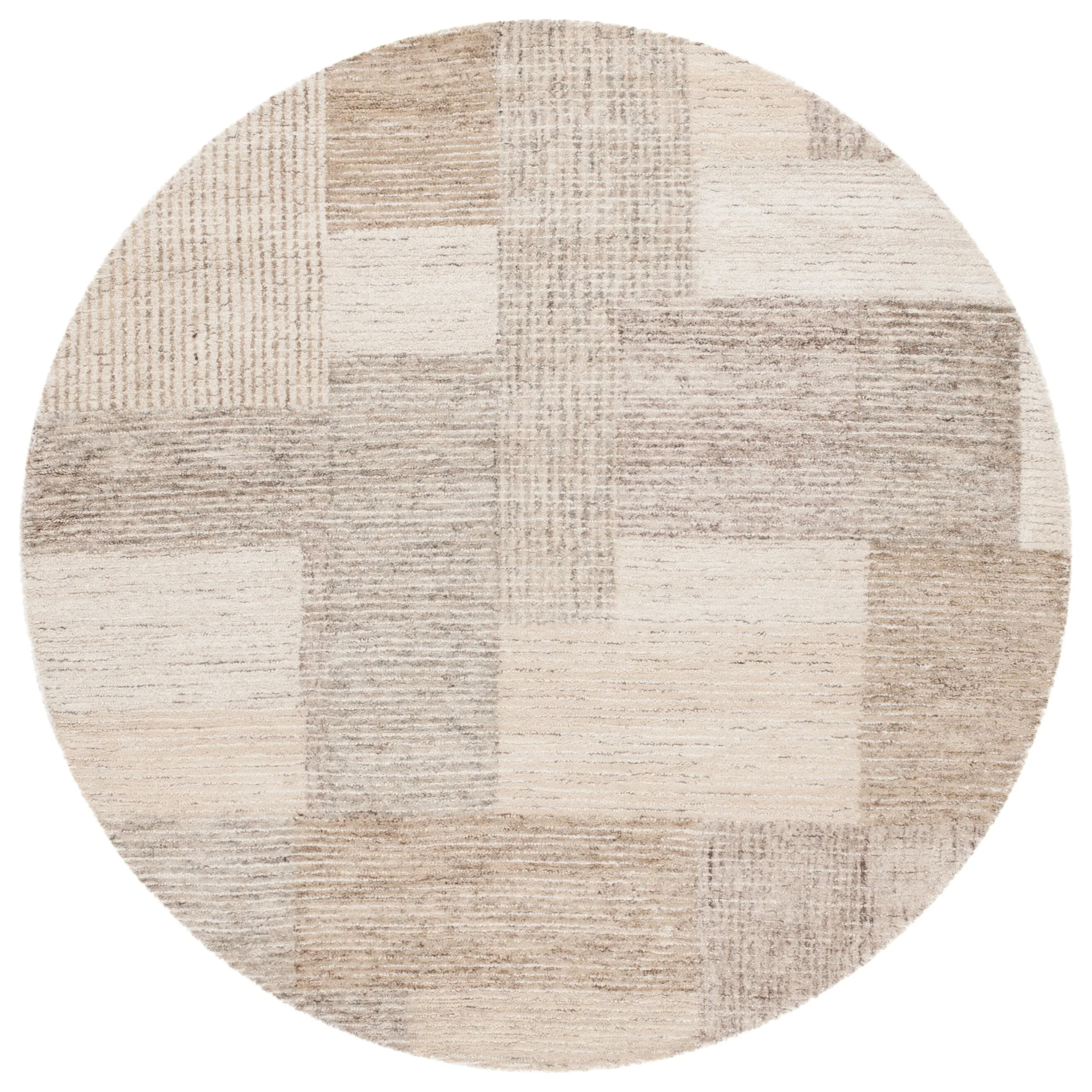 SAFAVIEH Handmade Ebony Roselies Modern & Contemporary Wool Rug