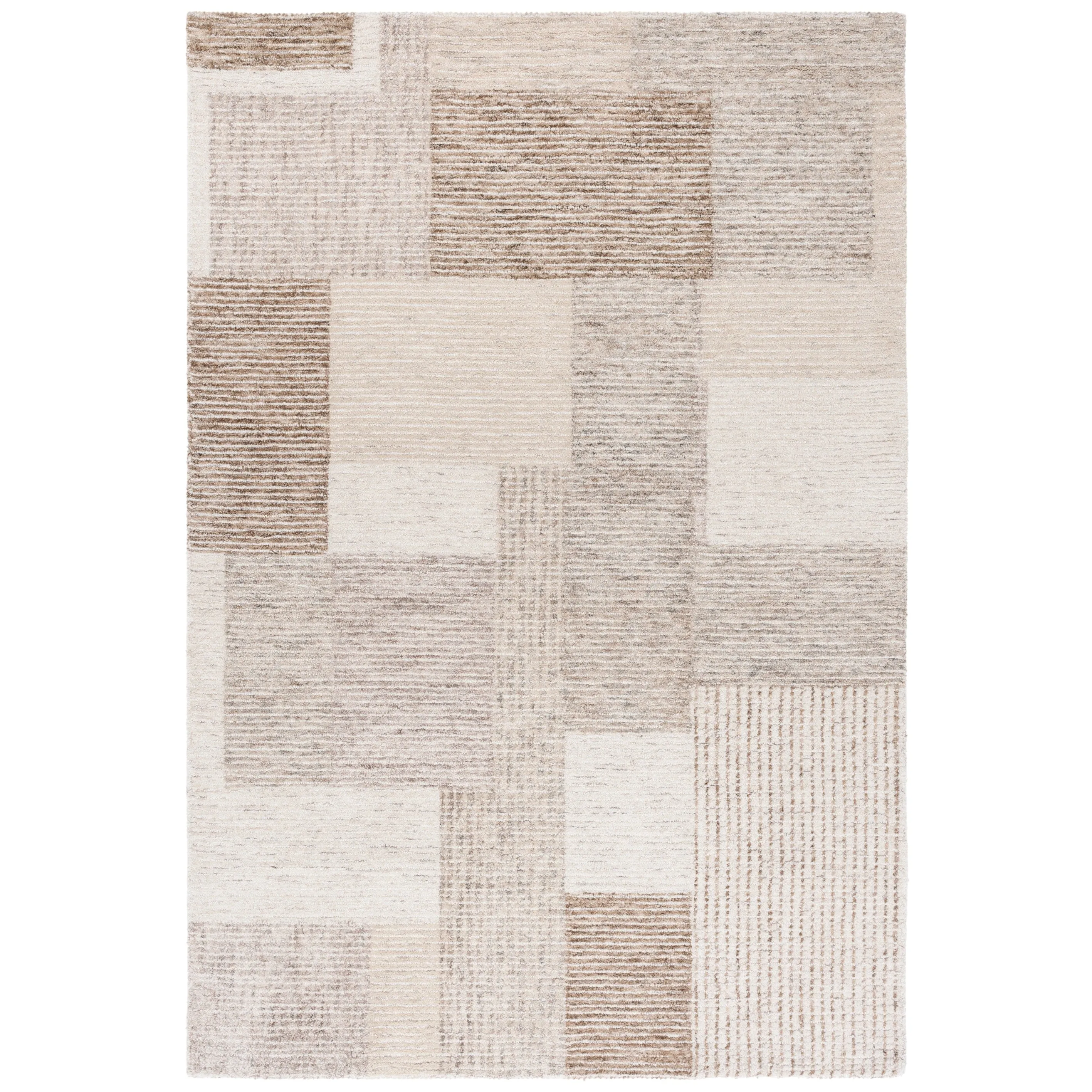 SAFAVIEH Handmade Ebony Roselies Modern & Contemporary Wool Rug