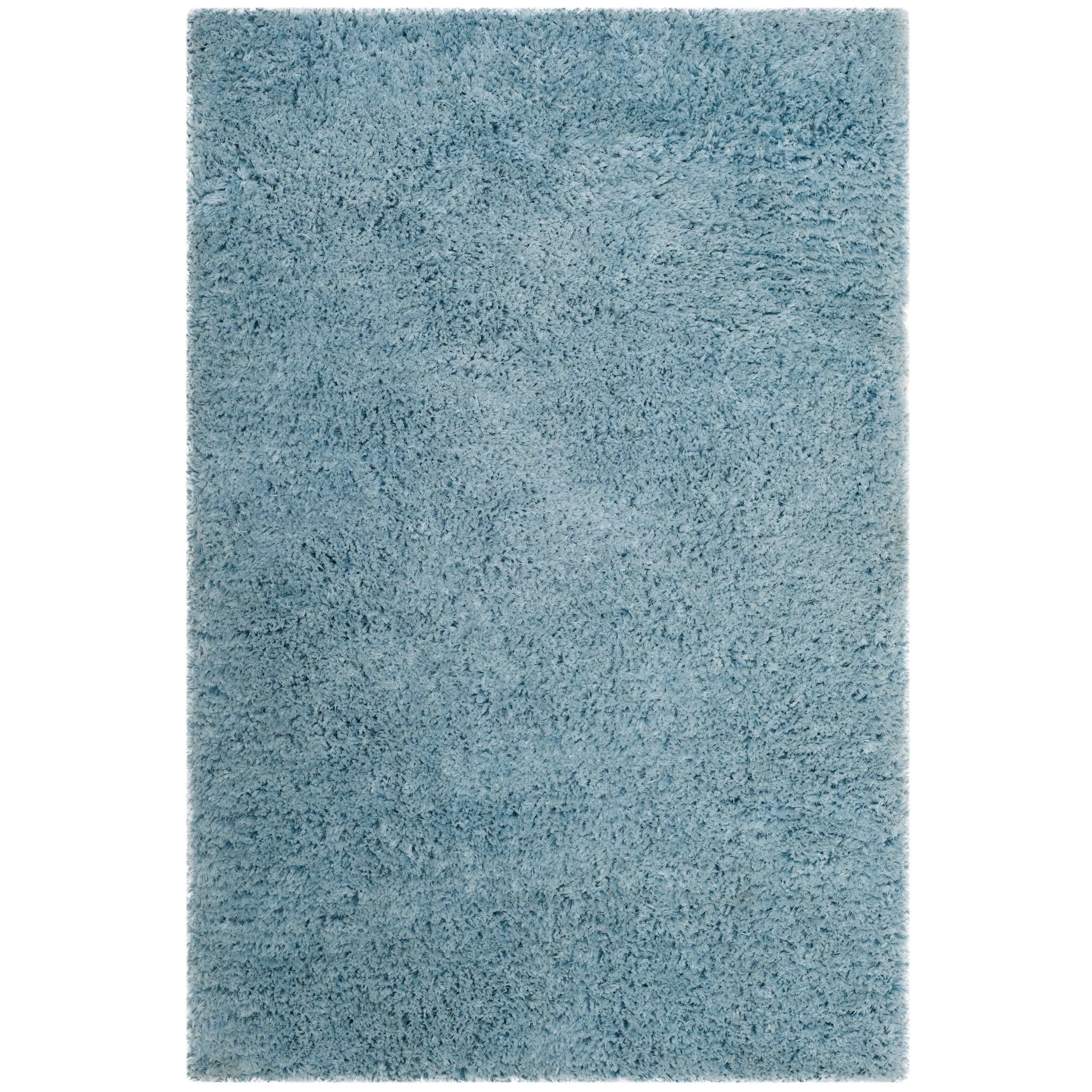 SAFAVIEH Handmade Florence Shag Isamar Solid Polyester Rug