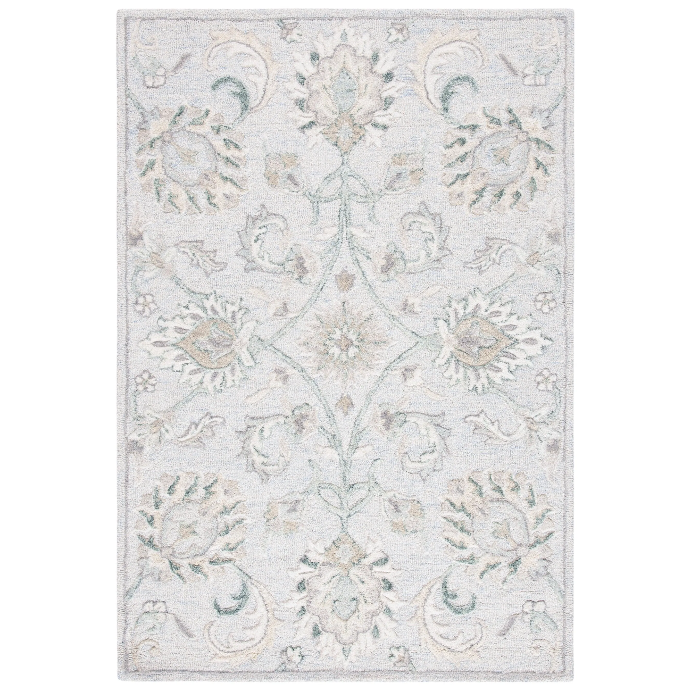 SAFAVIEH Handmade Glamour Marsona Floral Wool Rug