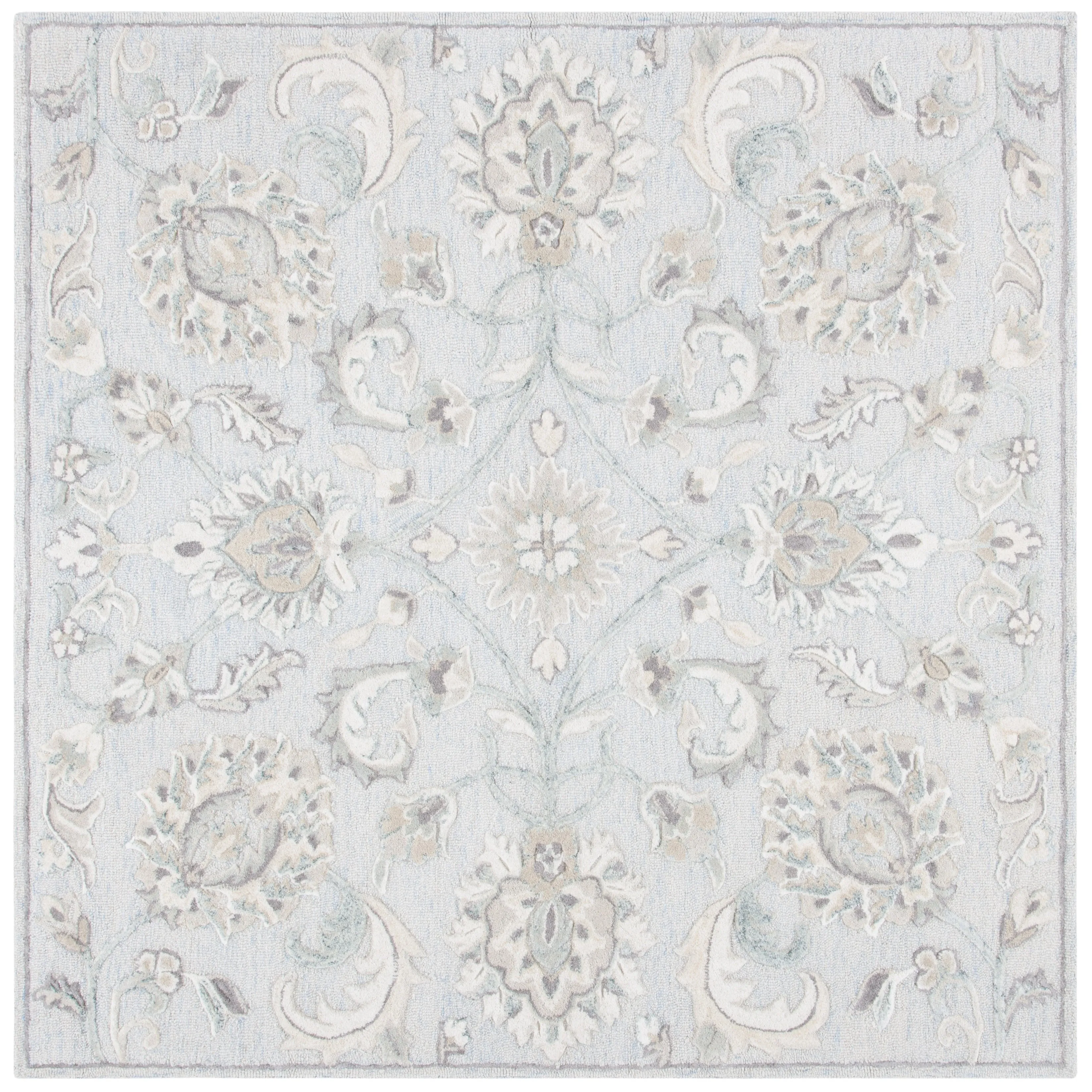 SAFAVIEH Handmade Glamour Marsona Floral Wool Rug
