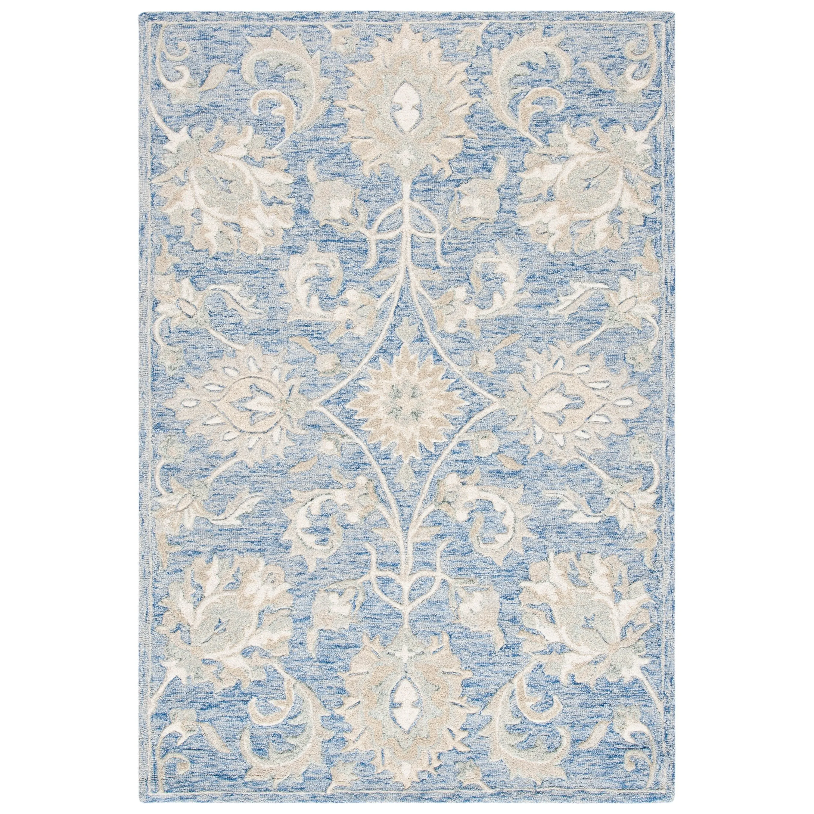 SAFAVIEH Handmade Glamour Marsona Floral Wool Rug