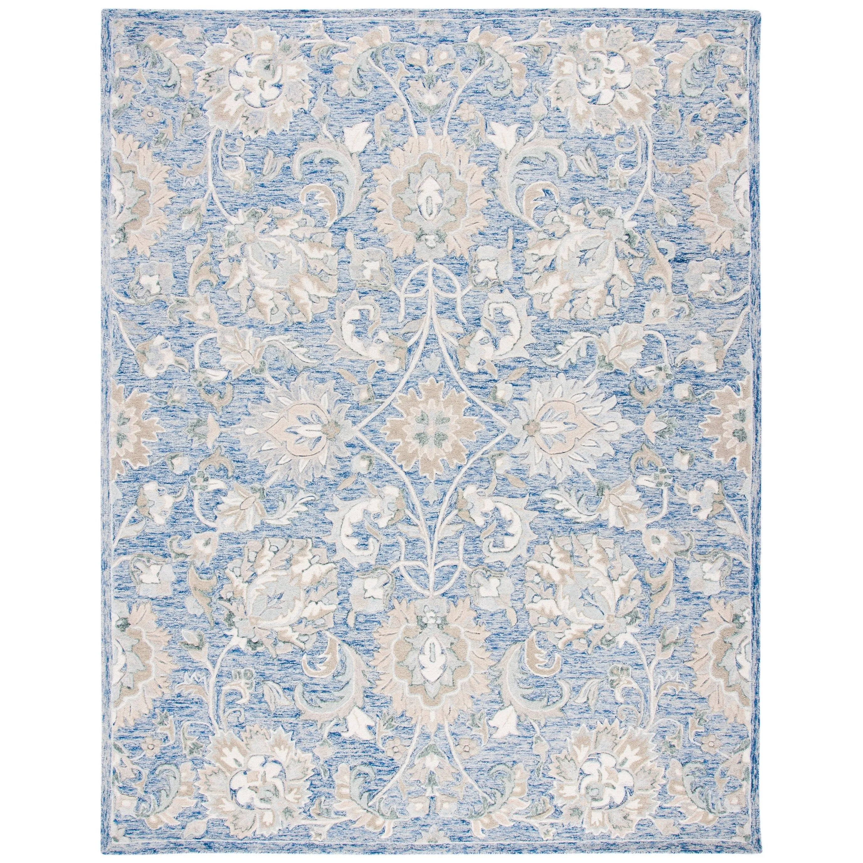 SAFAVIEH Handmade Glamour Marsona Floral Wool Rug