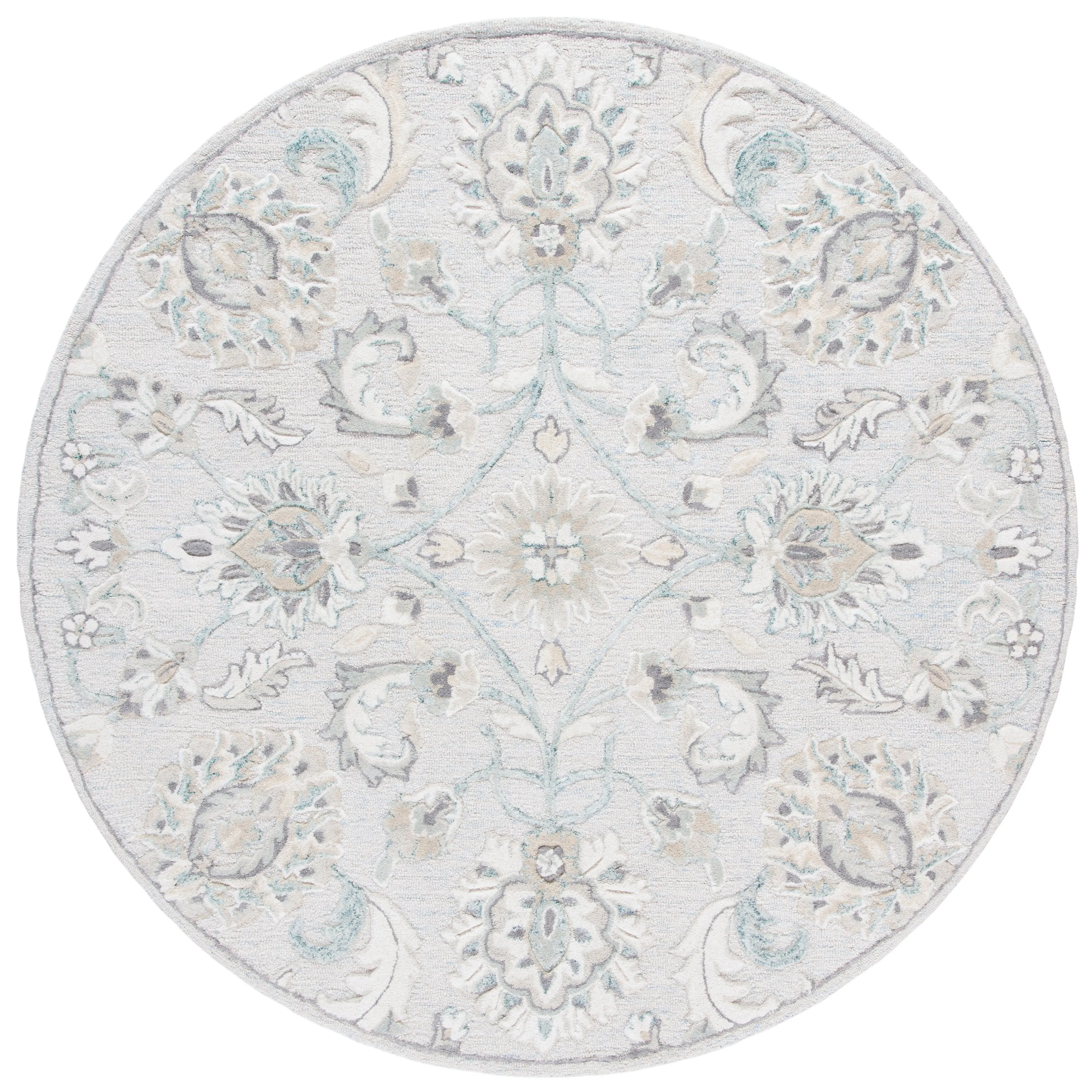 SAFAVIEH Handmade Glamour Marsona Floral Wool Rug