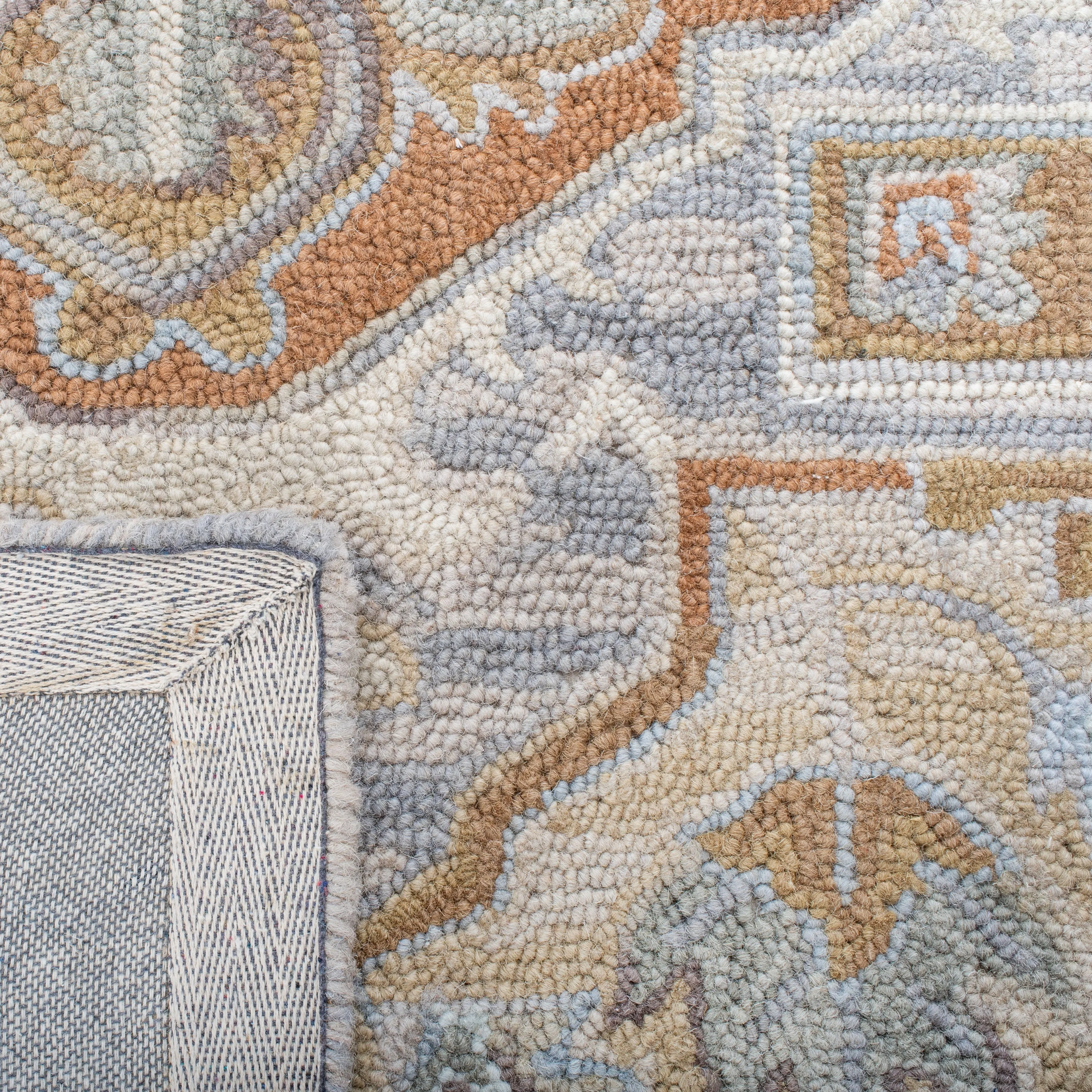 SAFAVIEH Handmade Heritage Blocks Traditional Wool Rug