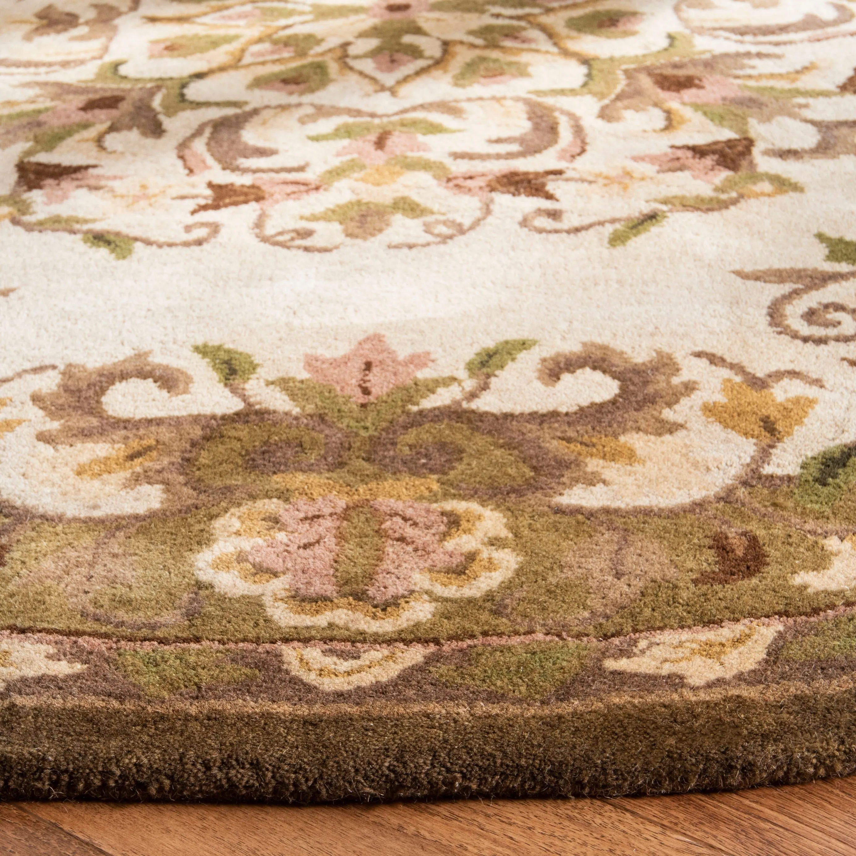 SAFAVIEH Handmade Heritage Hot Air Balloon Traditional Oriental Wool Rug