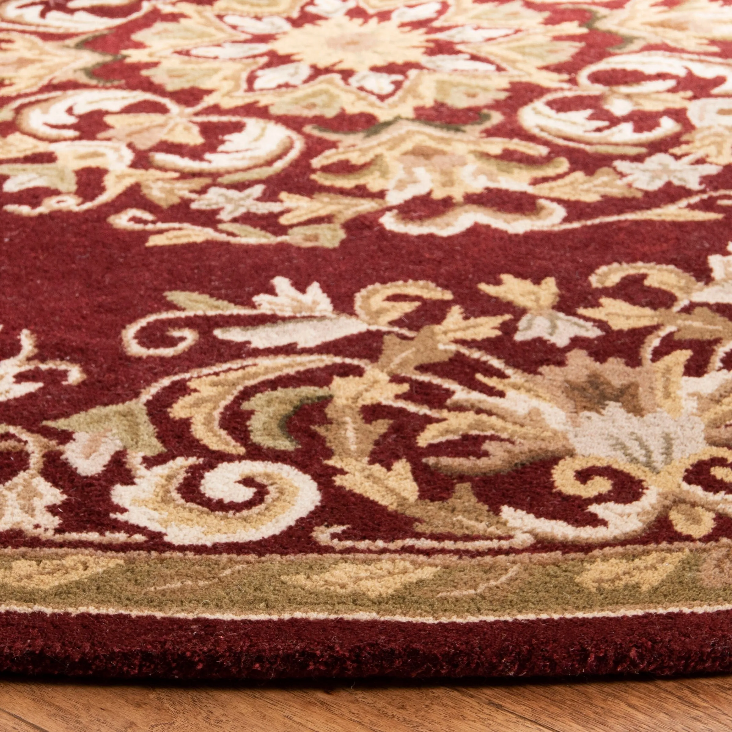 SAFAVIEH Handmade Heritage Hot Air Balloon Traditional Oriental Wool Rug