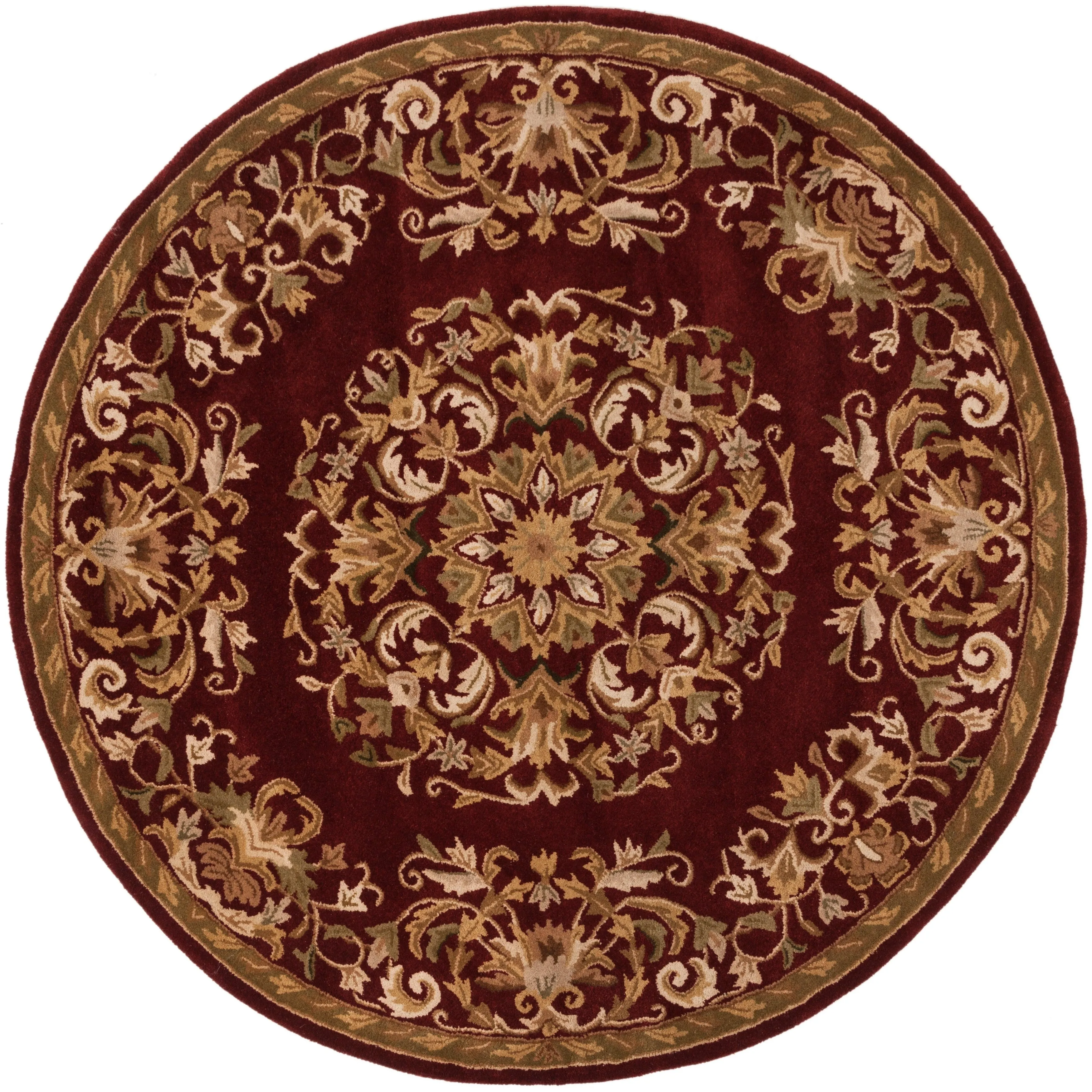SAFAVIEH Handmade Heritage Hot Air Balloon Traditional Oriental Wool Rug