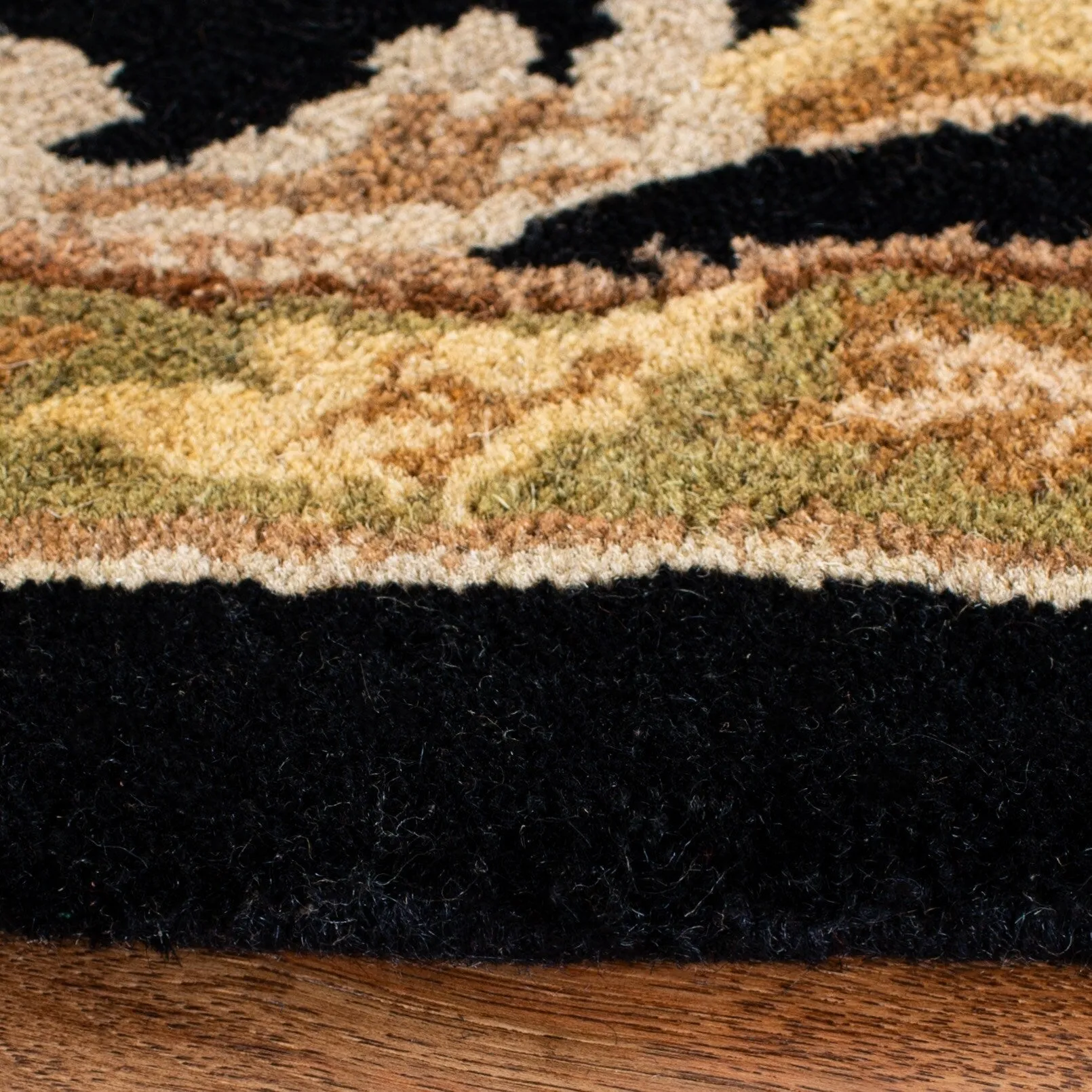 SAFAVIEH Handmade Heritage Hot Air Balloon Traditional Oriental Wool Rug