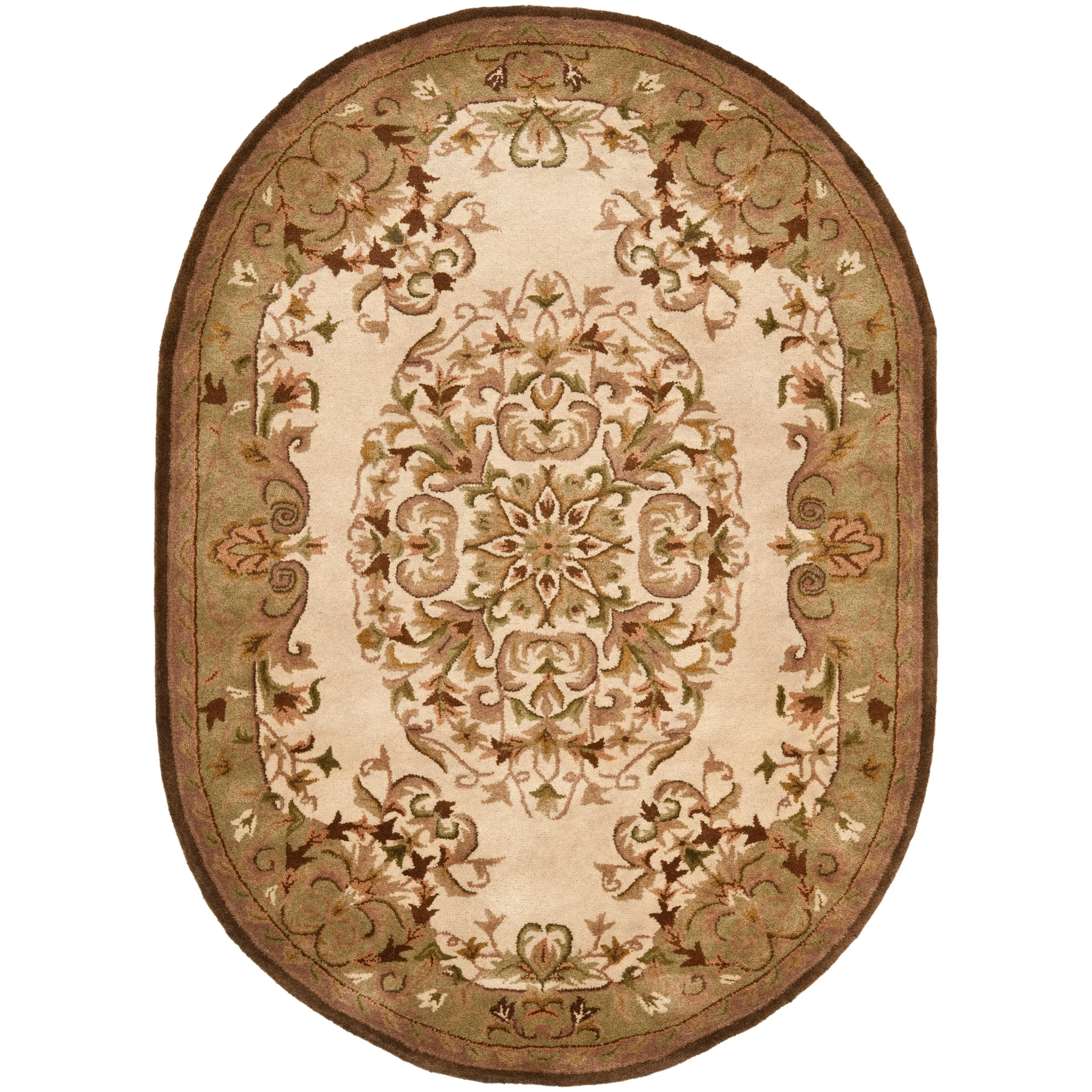 SAFAVIEH Handmade Heritage Hot Air Balloon Traditional Oriental Wool Rug