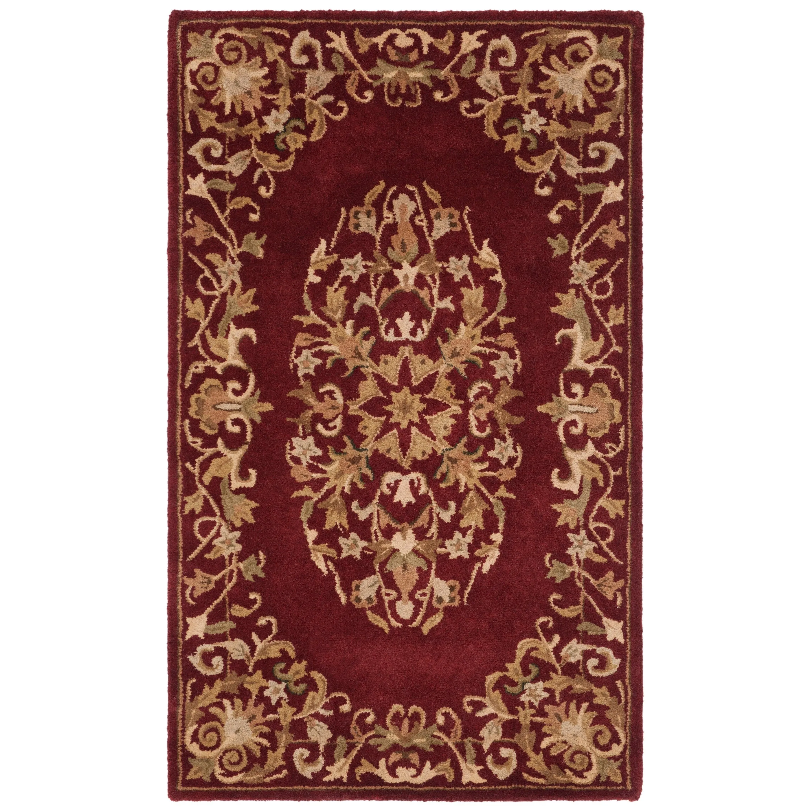SAFAVIEH Handmade Heritage Hot Air Balloon Traditional Oriental Wool Rug