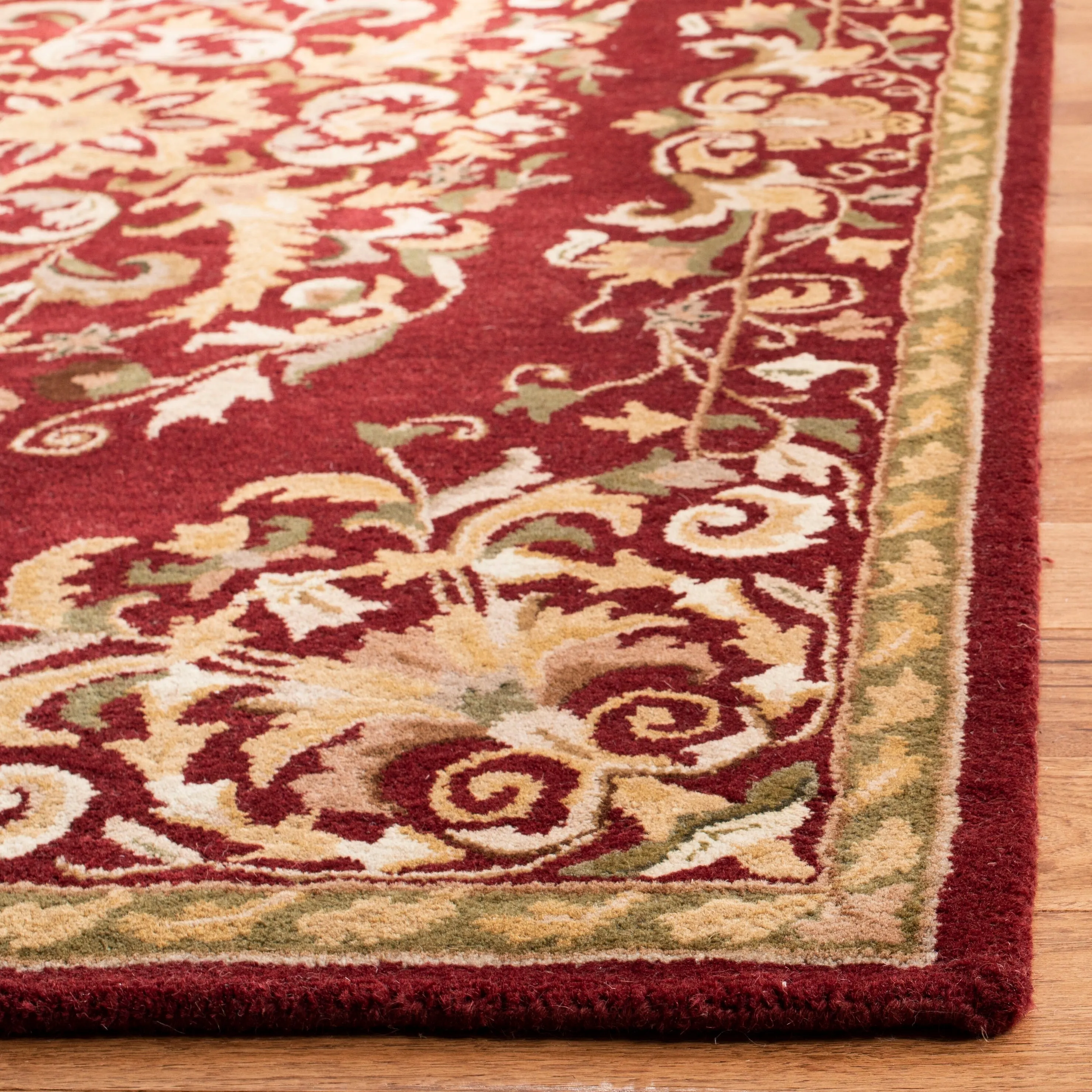 SAFAVIEH Handmade Heritage Hot Air Balloon Traditional Oriental Wool Rug