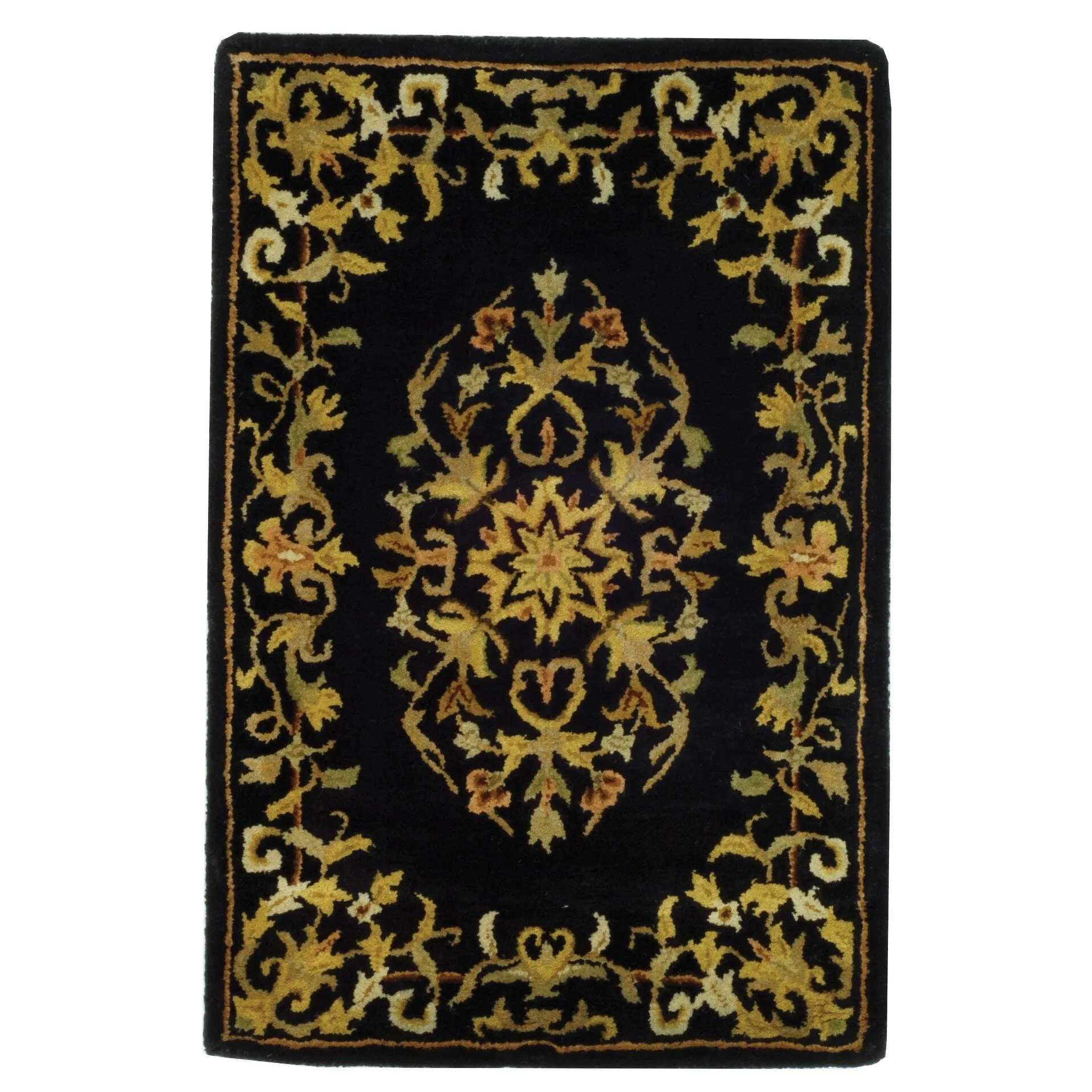SAFAVIEH Handmade Heritage Hot Air Balloon Traditional Oriental Wool Rug