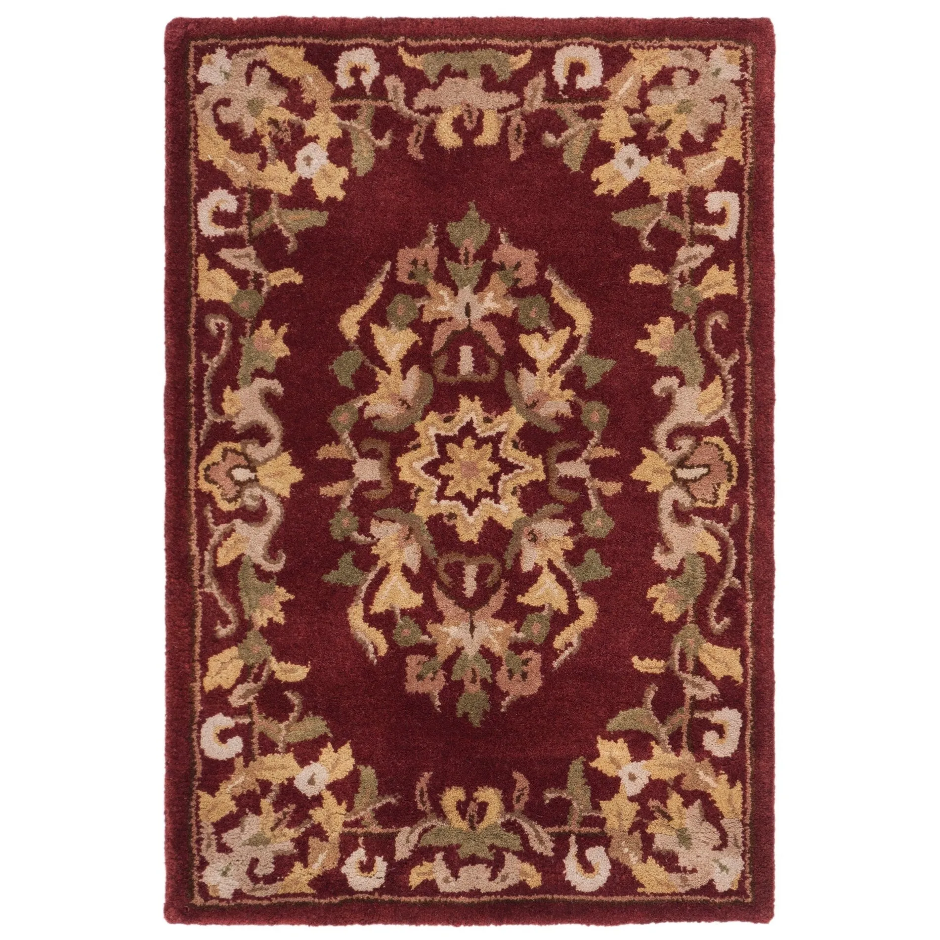 SAFAVIEH Handmade Heritage Hot Air Balloon Traditional Oriental Wool Rug