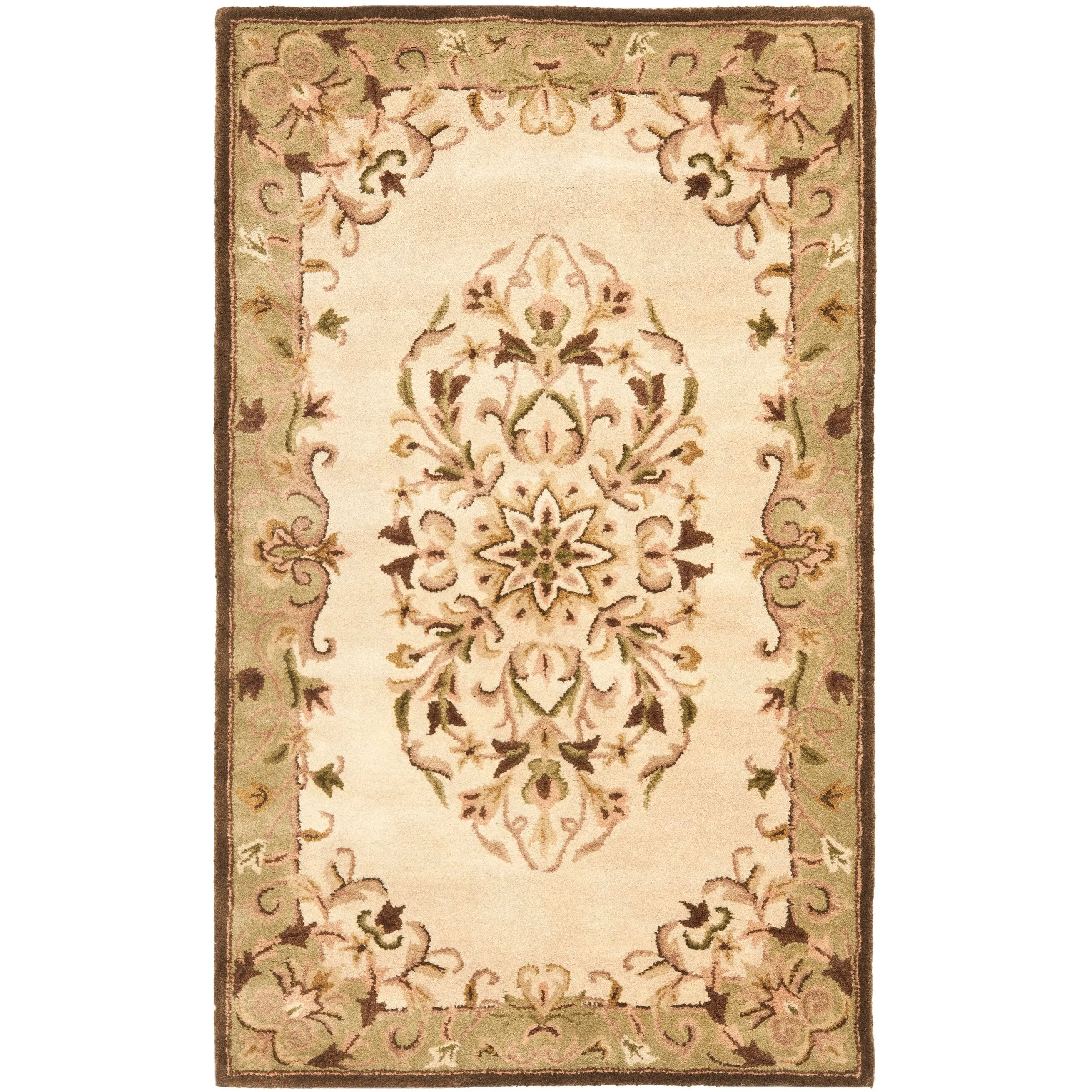 SAFAVIEH Handmade Heritage Hot Air Balloon Traditional Oriental Wool Rug
