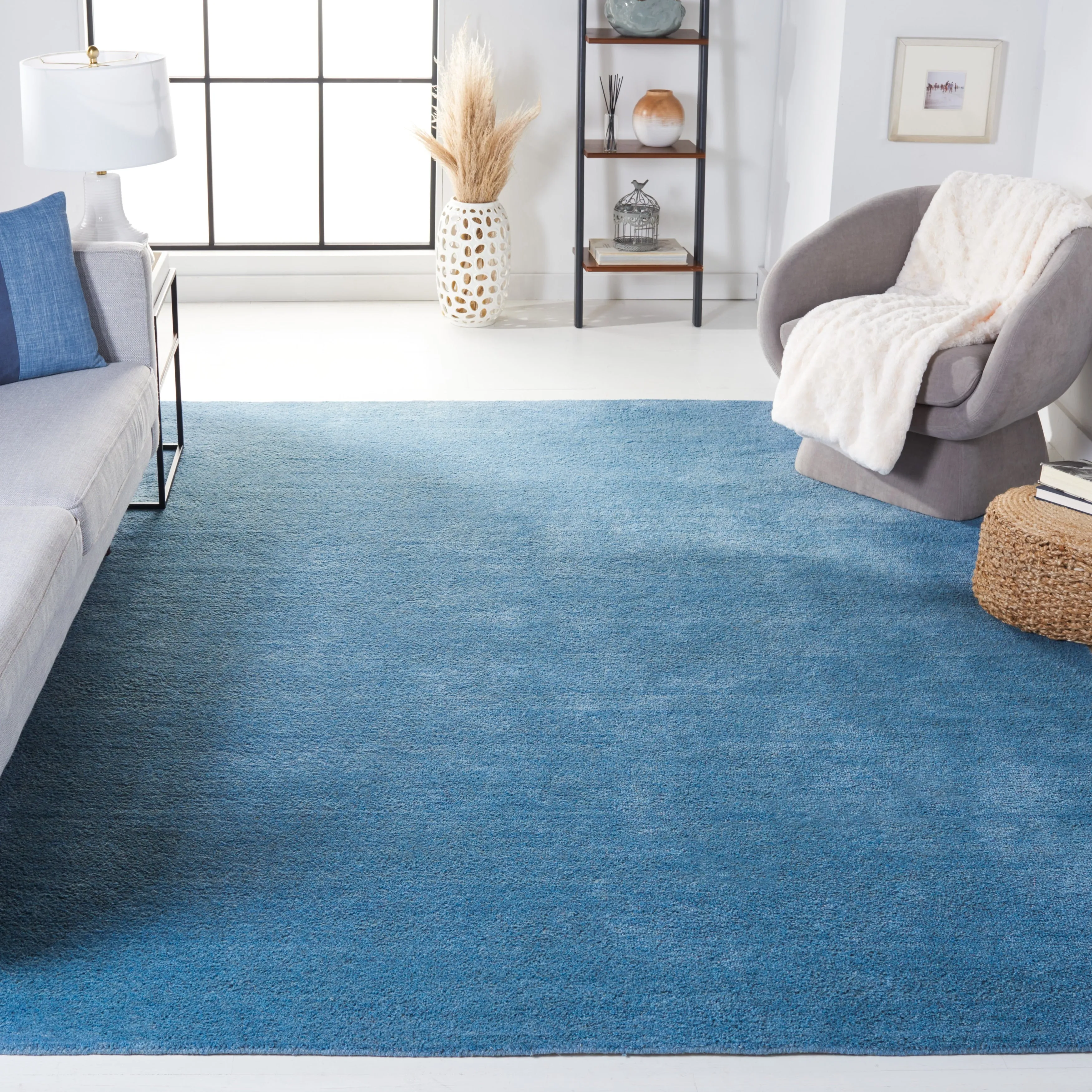 SAFAVIEH Handmade Himalaya Colorweave Plaid Modern Wool Rug