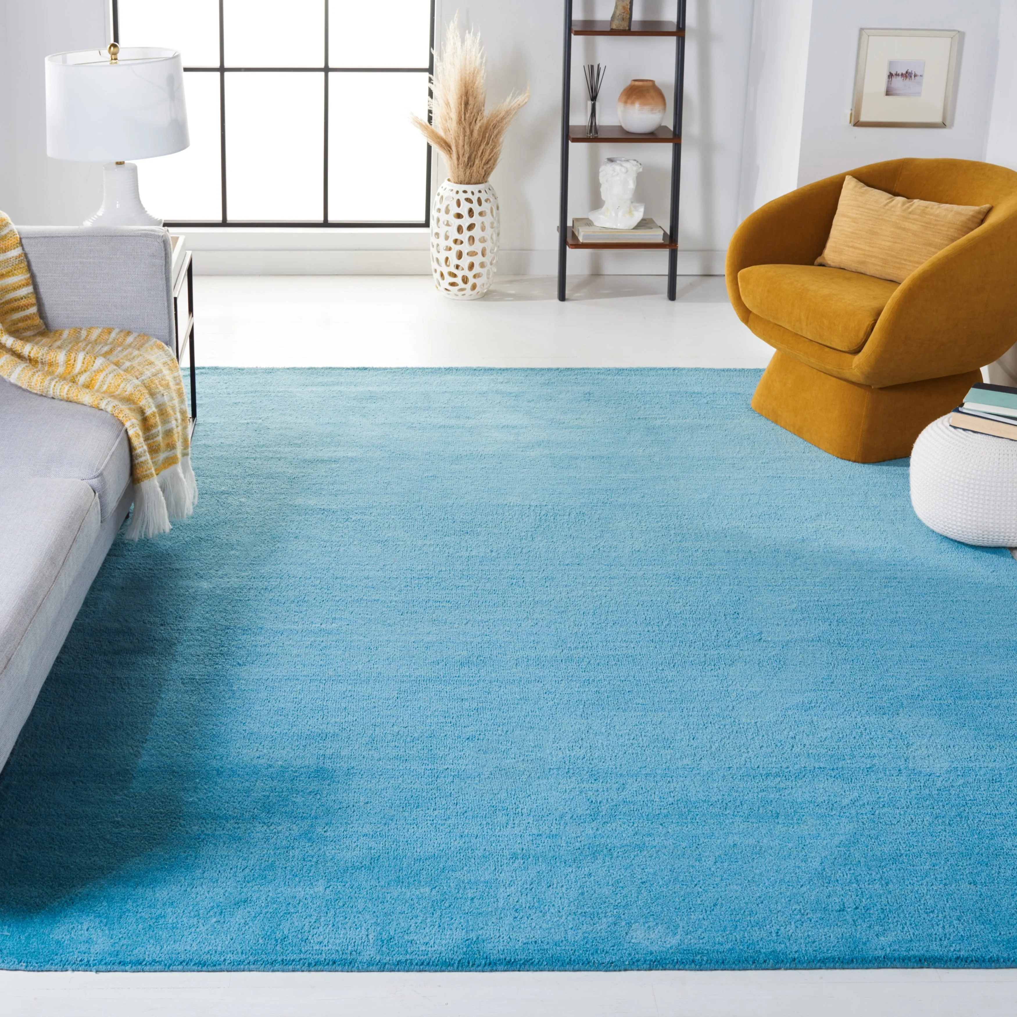 SAFAVIEH Handmade Himalaya Colorweave Plaid Modern Wool Rug