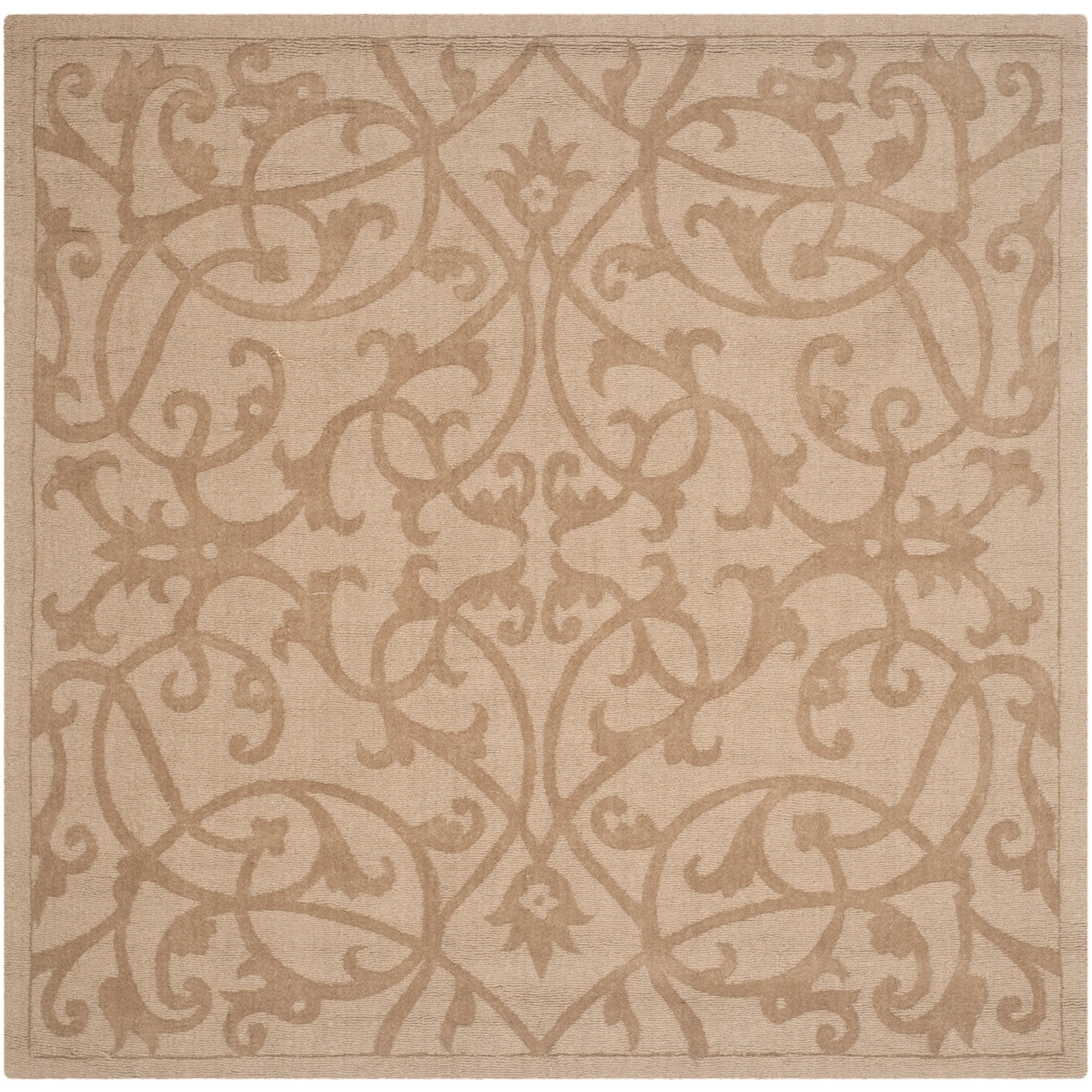 SAFAVIEH Handmade Impressions Anneluise Modern Scrolls Wool Rug