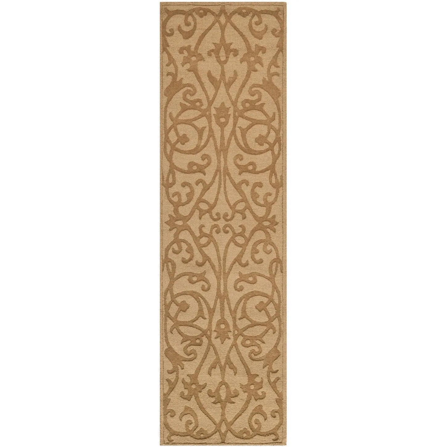 SAFAVIEH Handmade Impressions Anneluise Modern Scrolls Wool Rug