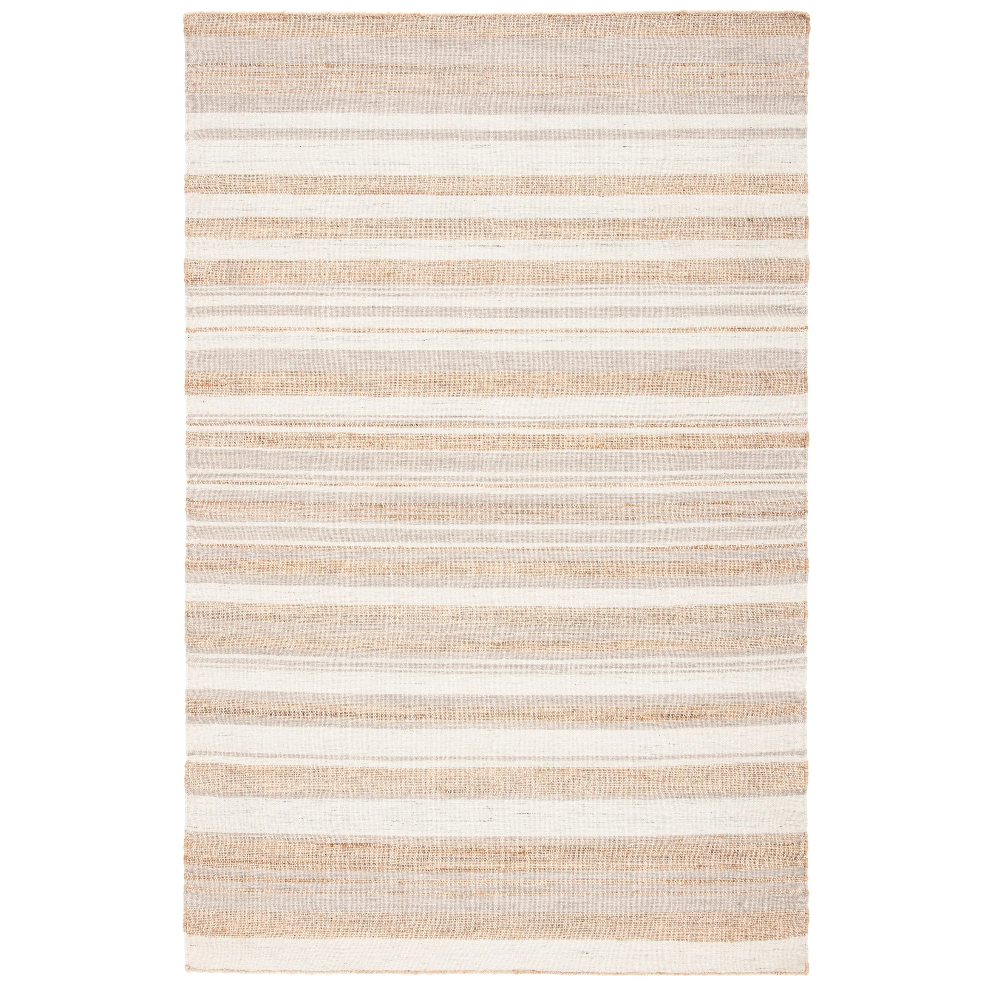 SAFAVIEH Handmade Kilim Albana Stripe Jute & Wool Rug