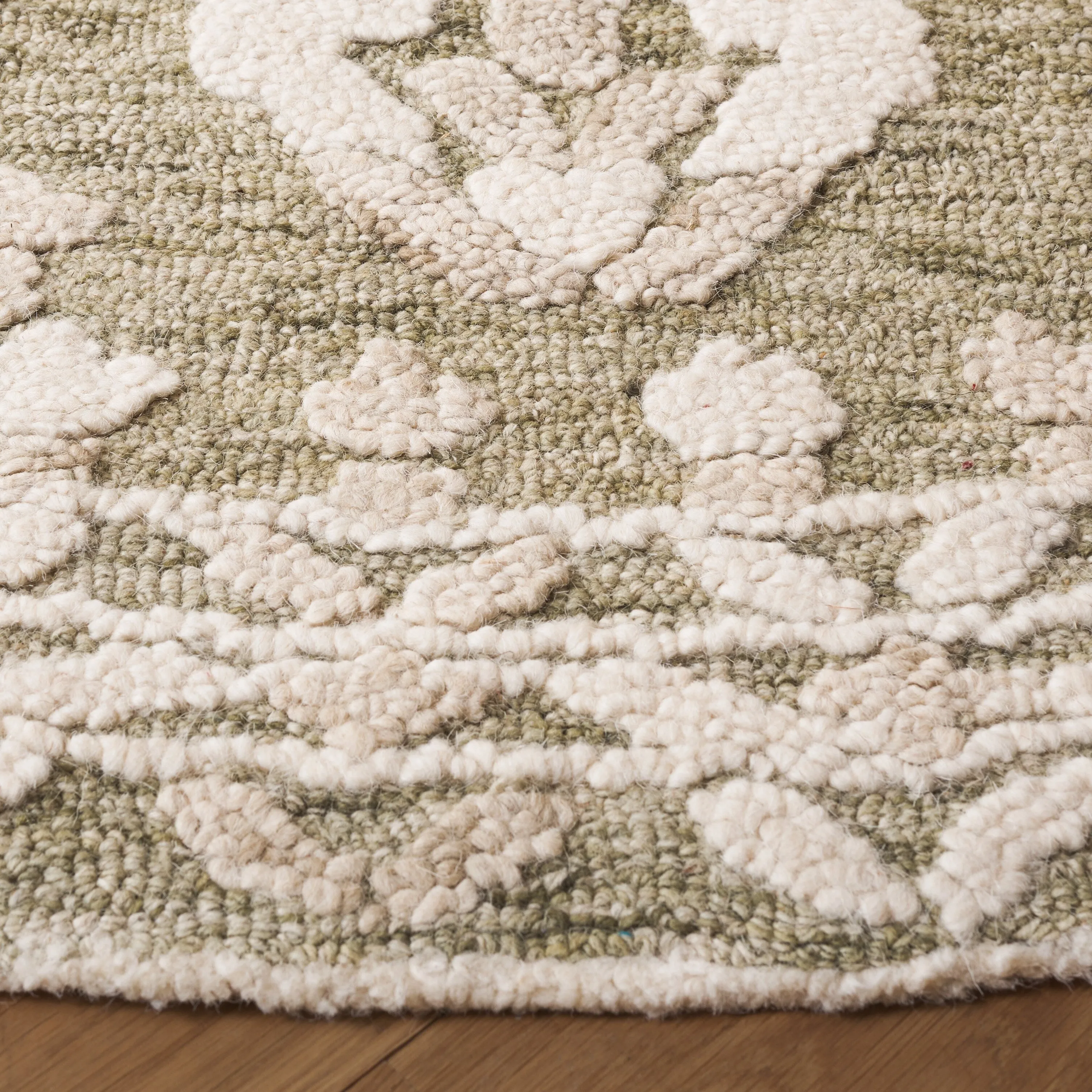 SAFAVIEH Handmade Marquee Nina Modern & Contemporary Wool Rug