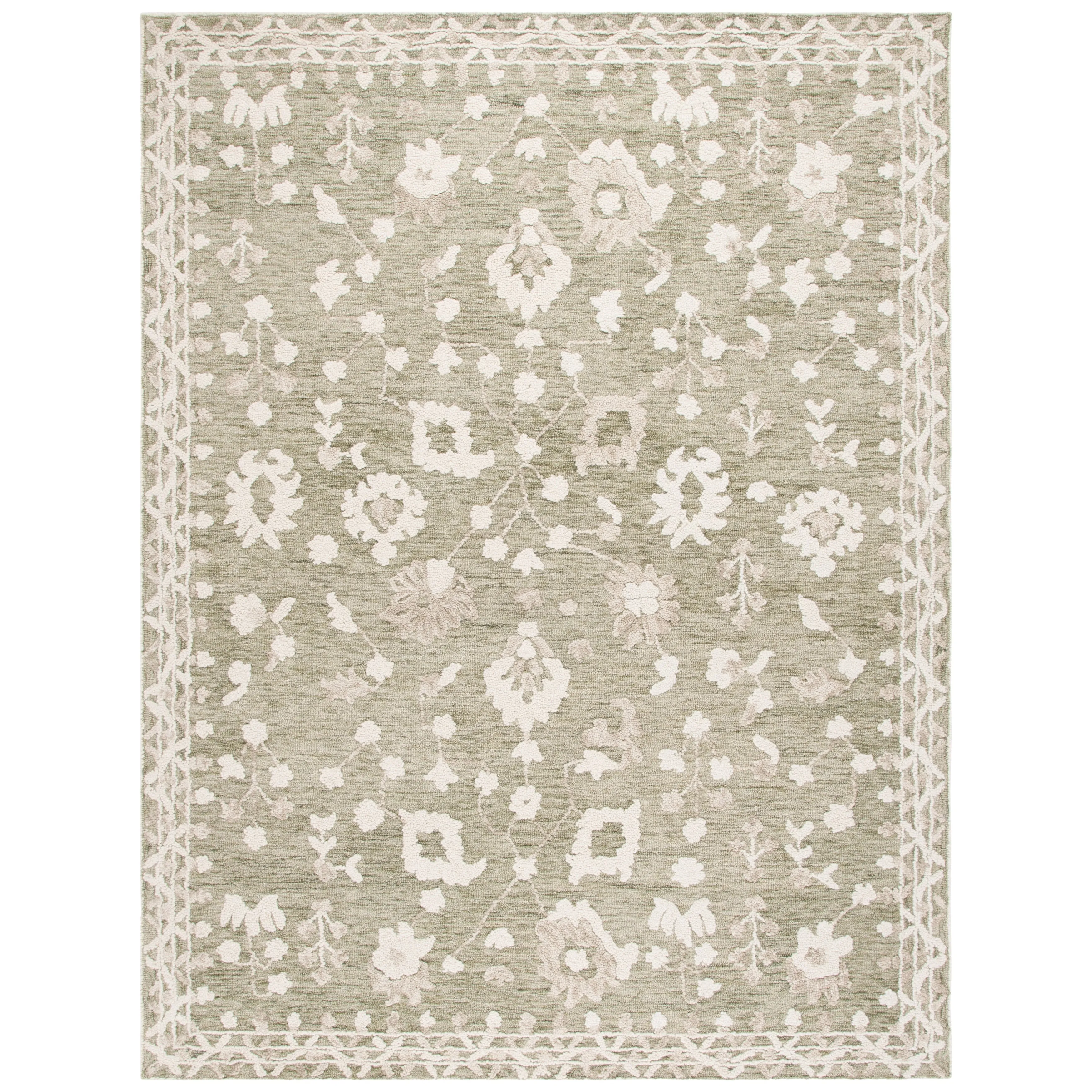 SAFAVIEH Handmade Marquee Nina Modern & Contemporary Wool Rug