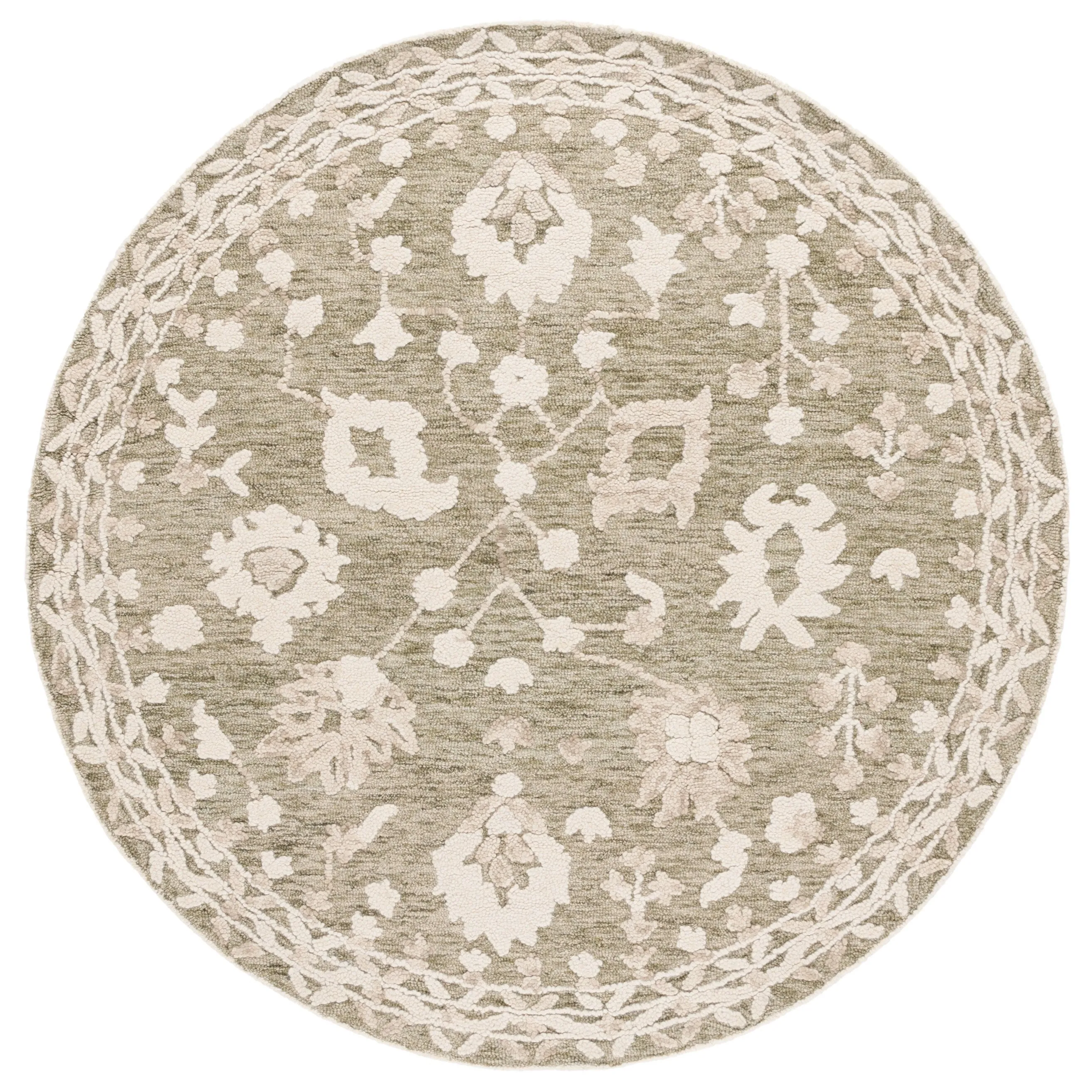 SAFAVIEH Handmade Marquee Nina Modern & Contemporary Wool Rug