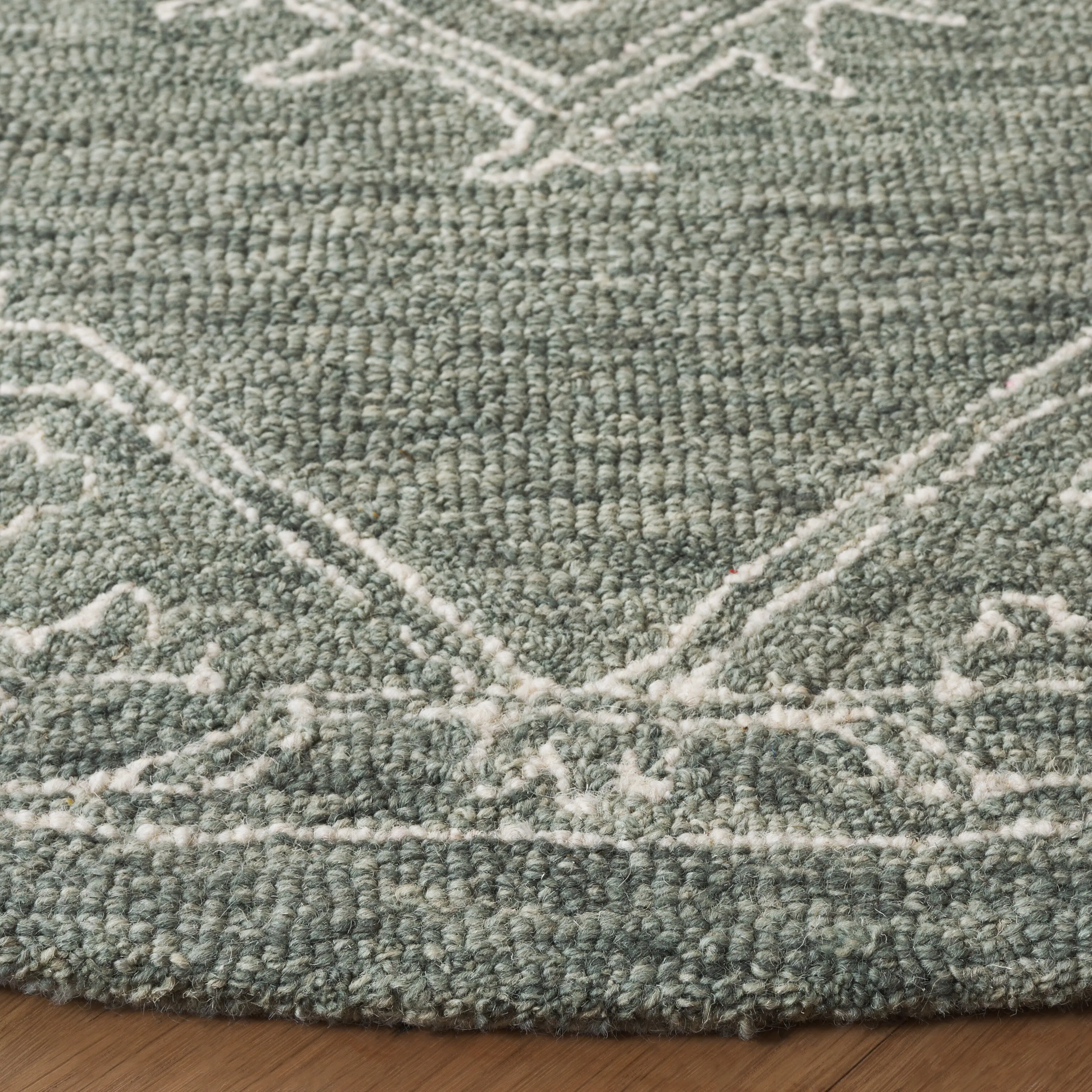 SAFAVIEH Handmade Metro Clemensa French Country Wool Rug