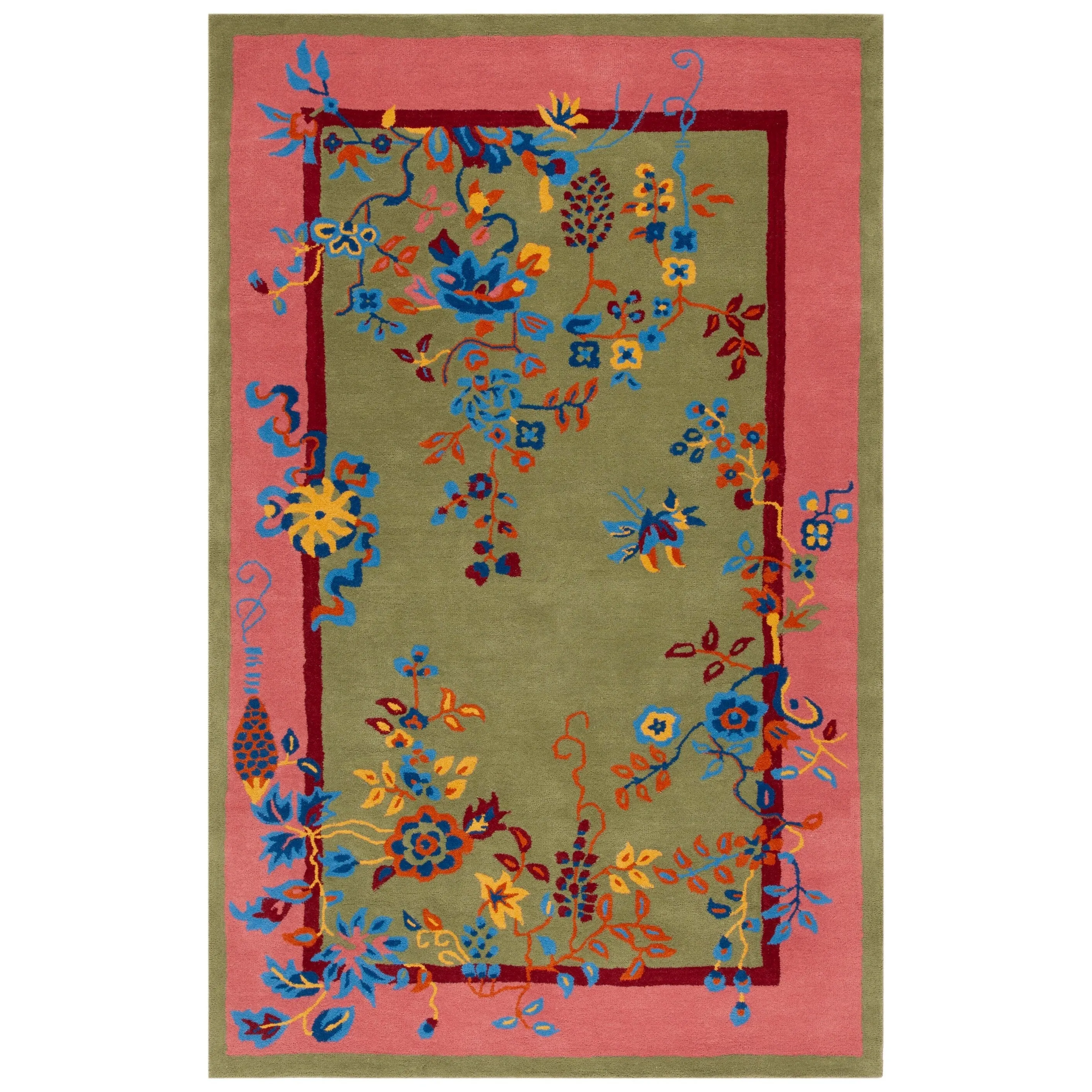 SAFAVIEH Handmade Metro Iroda French Country Wool Rug