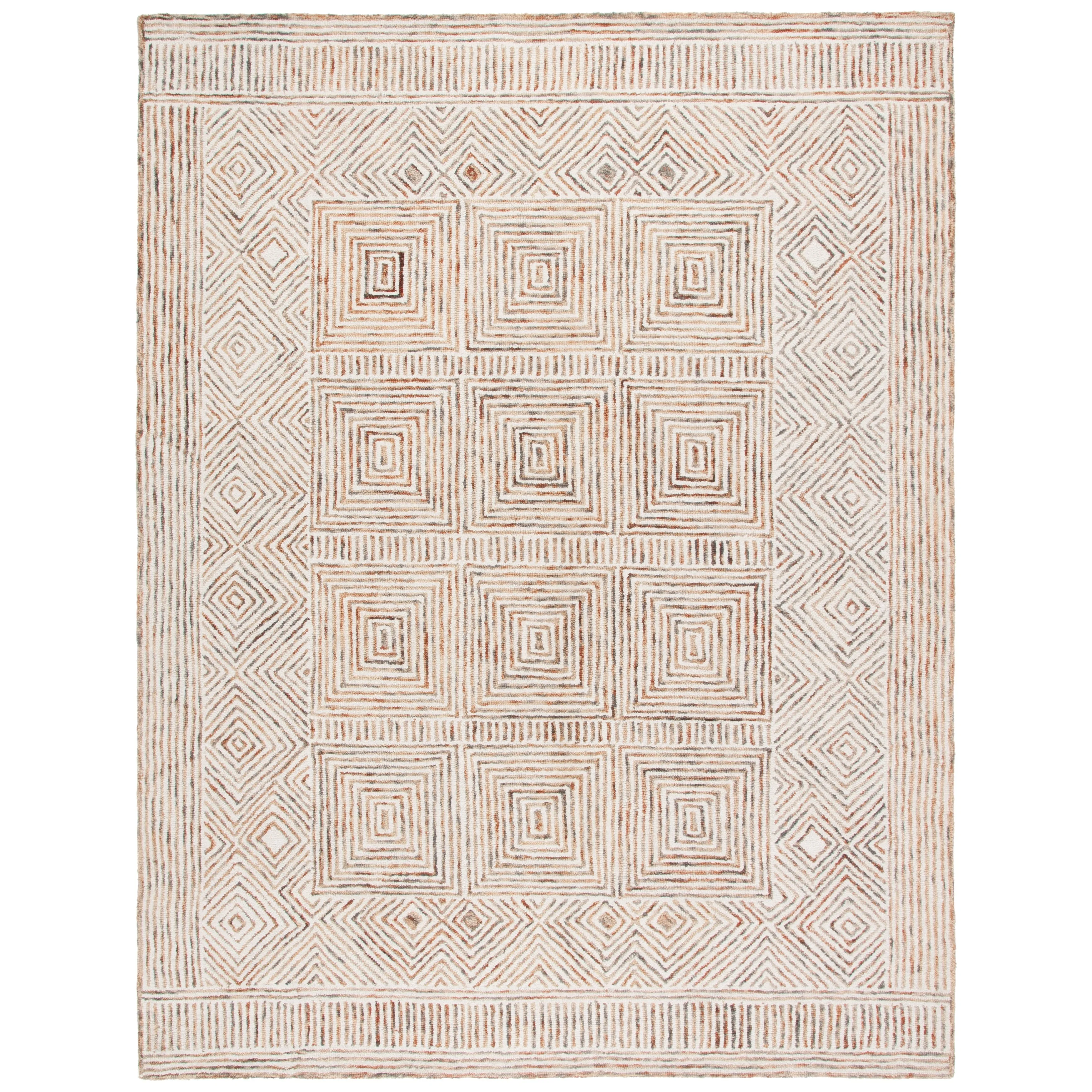 SAFAVIEH Handmade Metro Margreet French Country Wool Rug