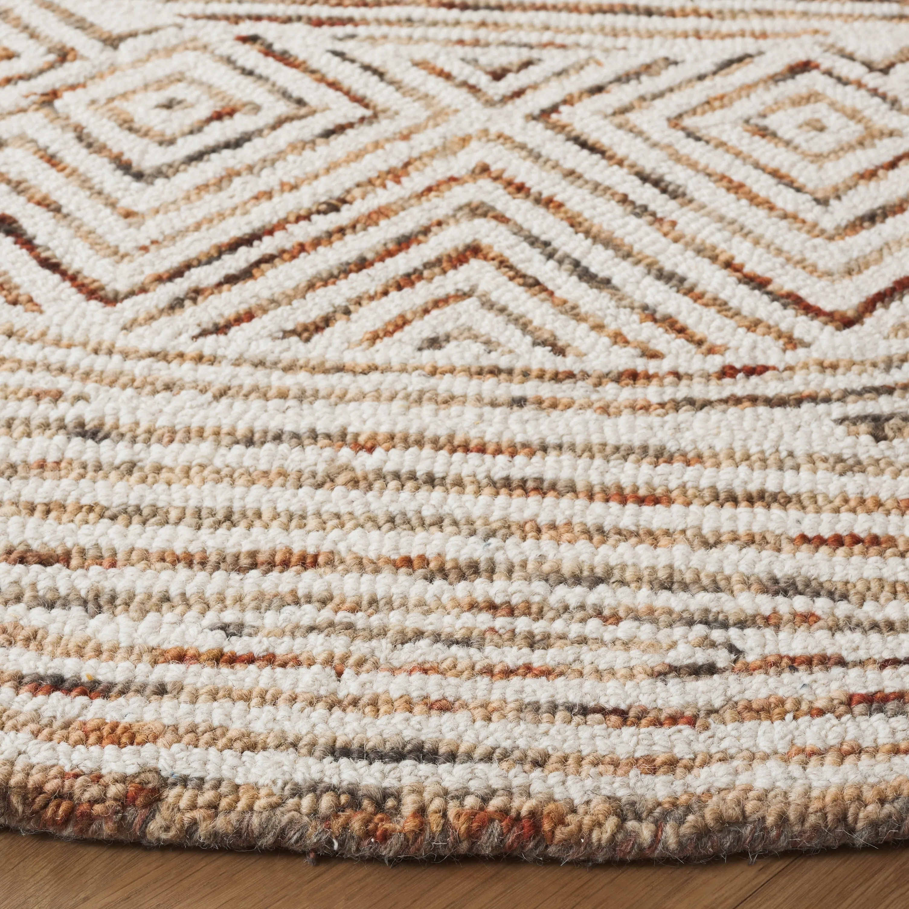SAFAVIEH Handmade Metro Margreet French Country Wool Rug