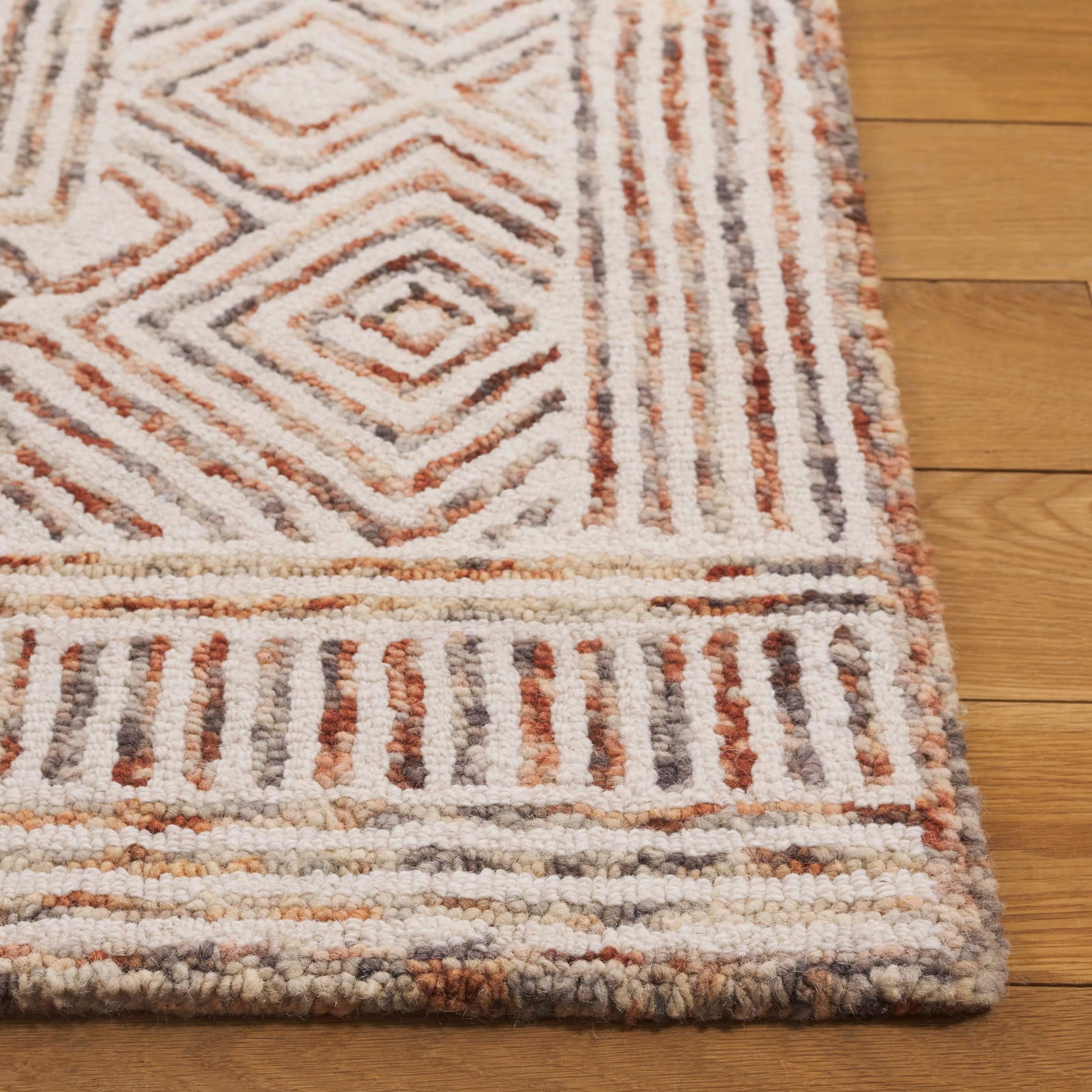 SAFAVIEH Handmade Metro Margreet French Country Wool Rug