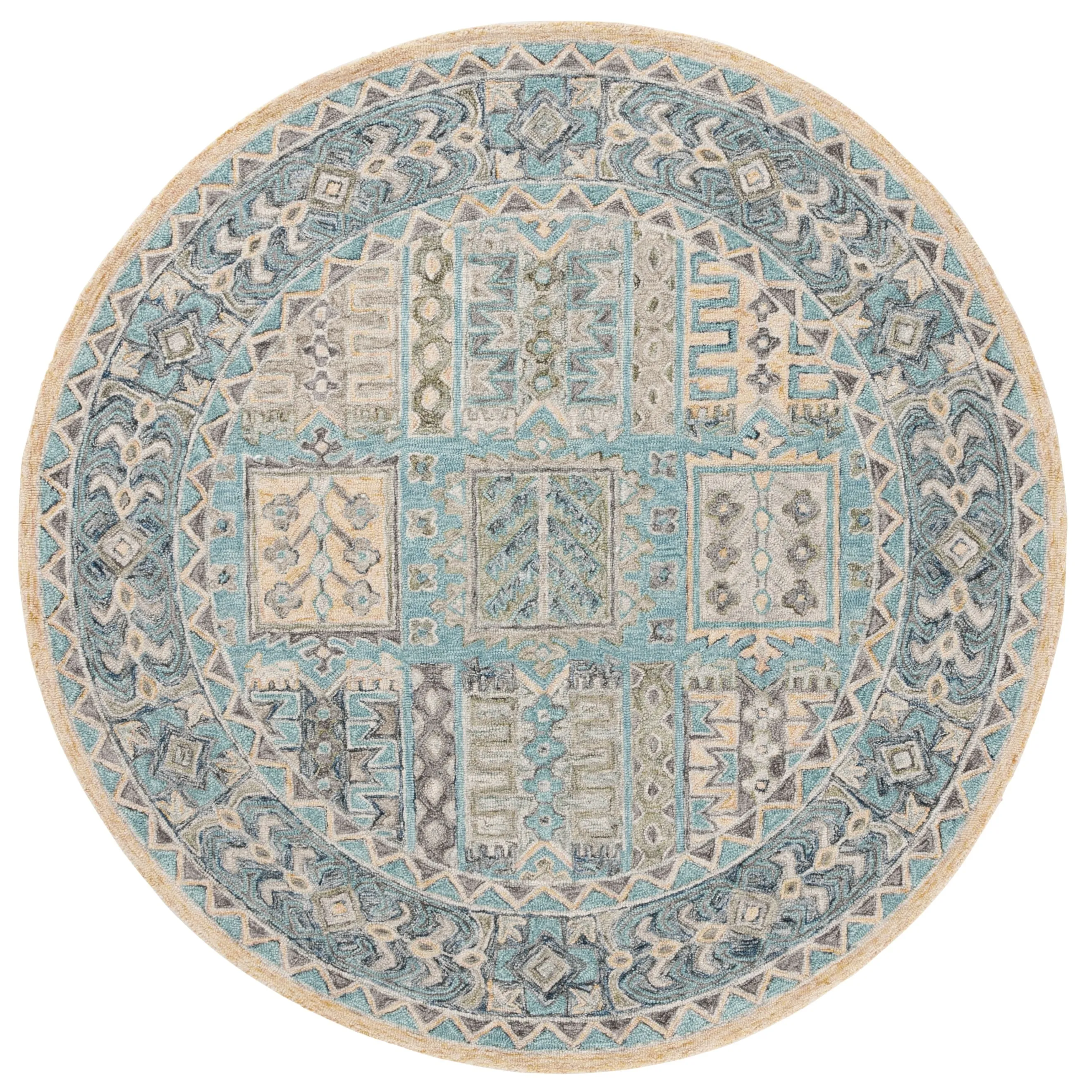 SAFAVIEH Handmade Metro Mizka French Country Wool Rug