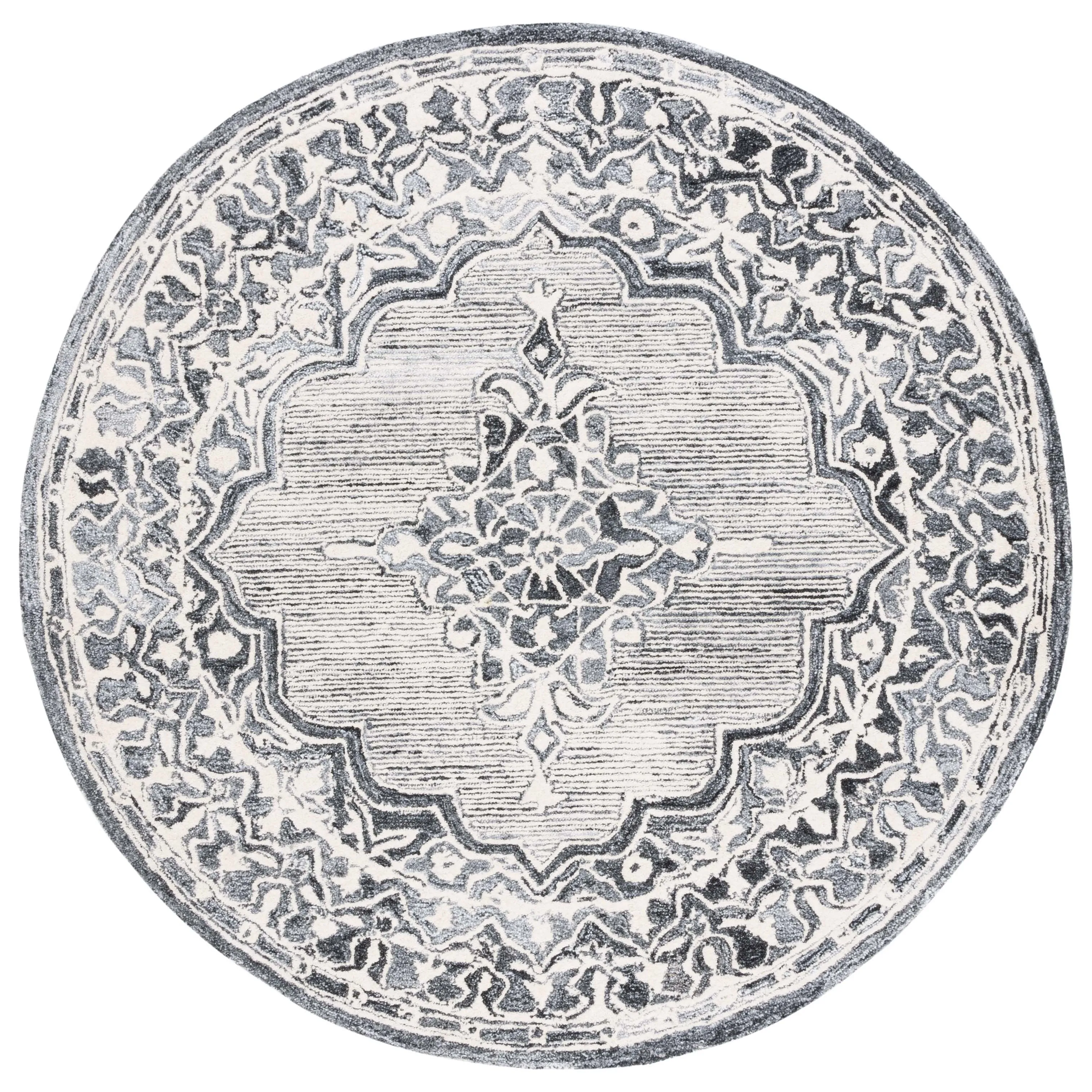SAFAVIEH Handmade Metro Tallina French Country Wool Rug