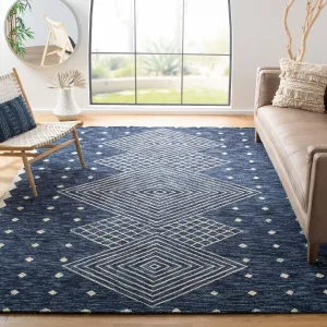 SAFAVIEH Handmade Micro-Loop Crystele Modern Wool Rug