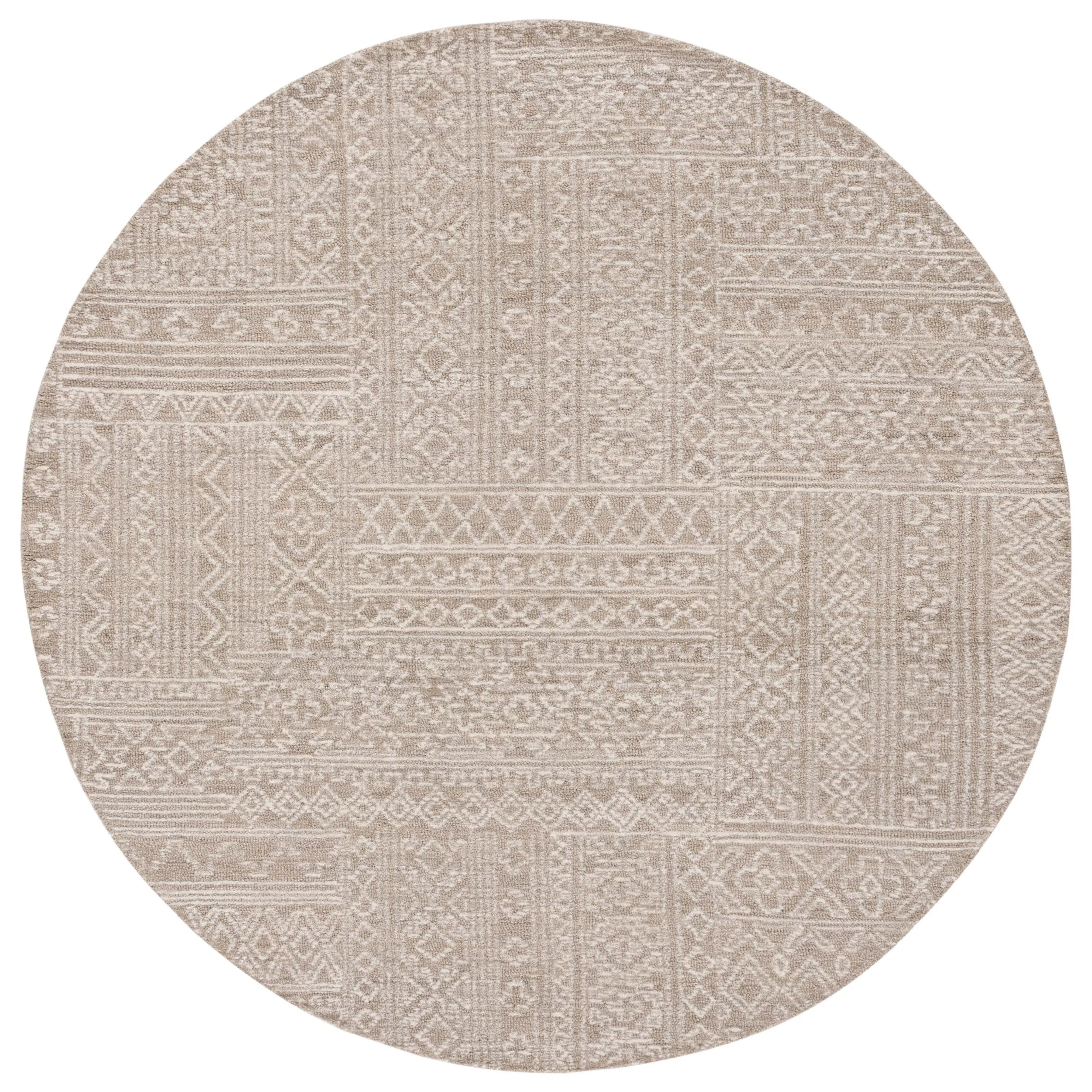 SAFAVIEH Handmade Micro-Loop Dortje Wool Rug