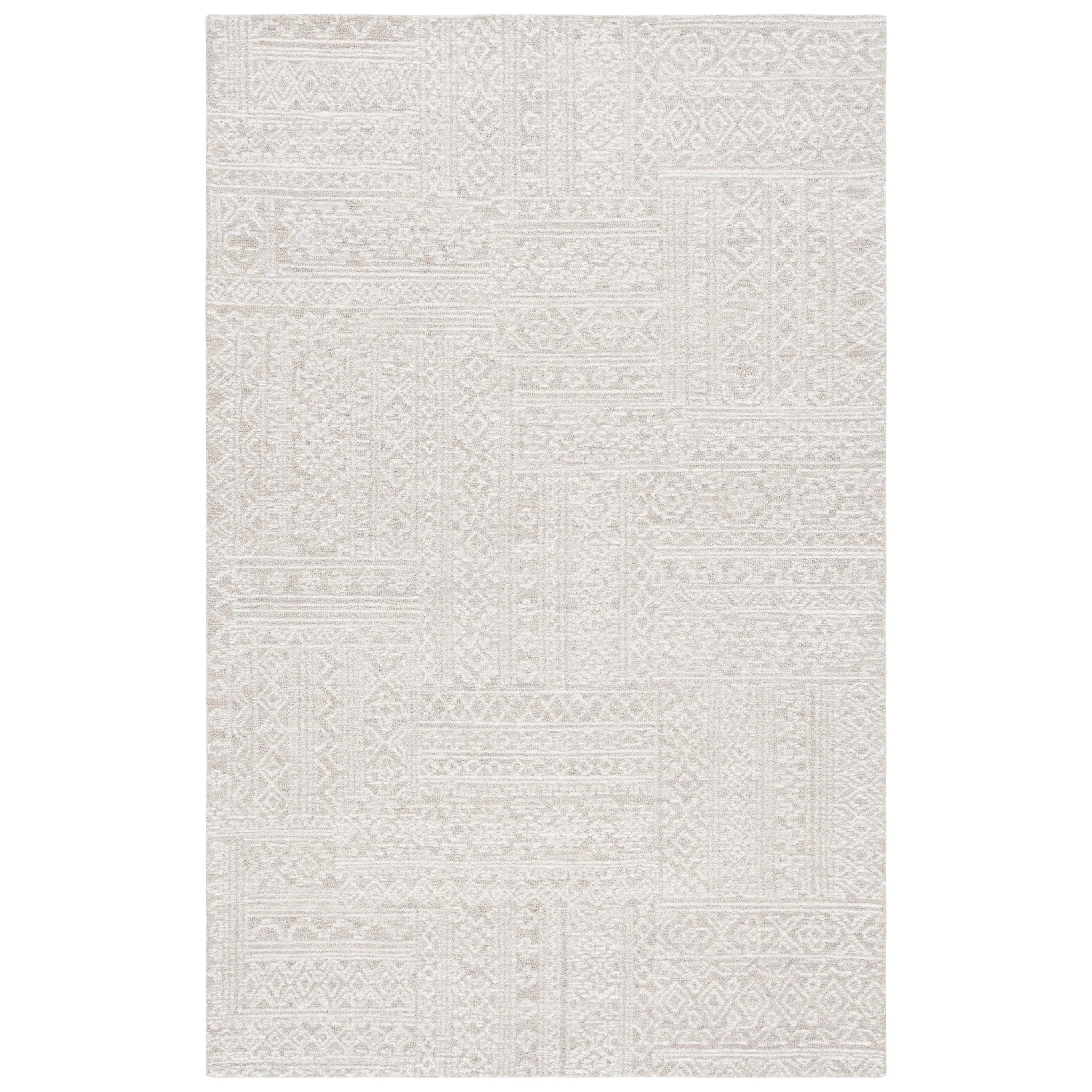 SAFAVIEH Handmade Micro-Loop Dortje Wool Rug